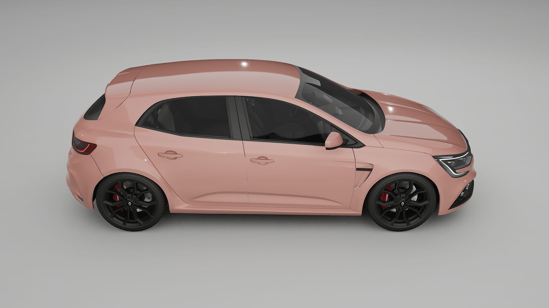 Renault Megane RS IV PPF Fólie | BLUSH TPU PPF - kompletní pre-cut kit