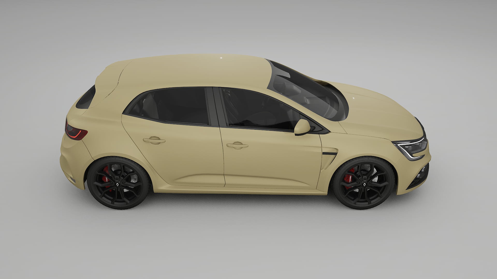 Renault Megane RS IV PPF Fólie | SAND TPU PPF - kompletní pre-cut kit