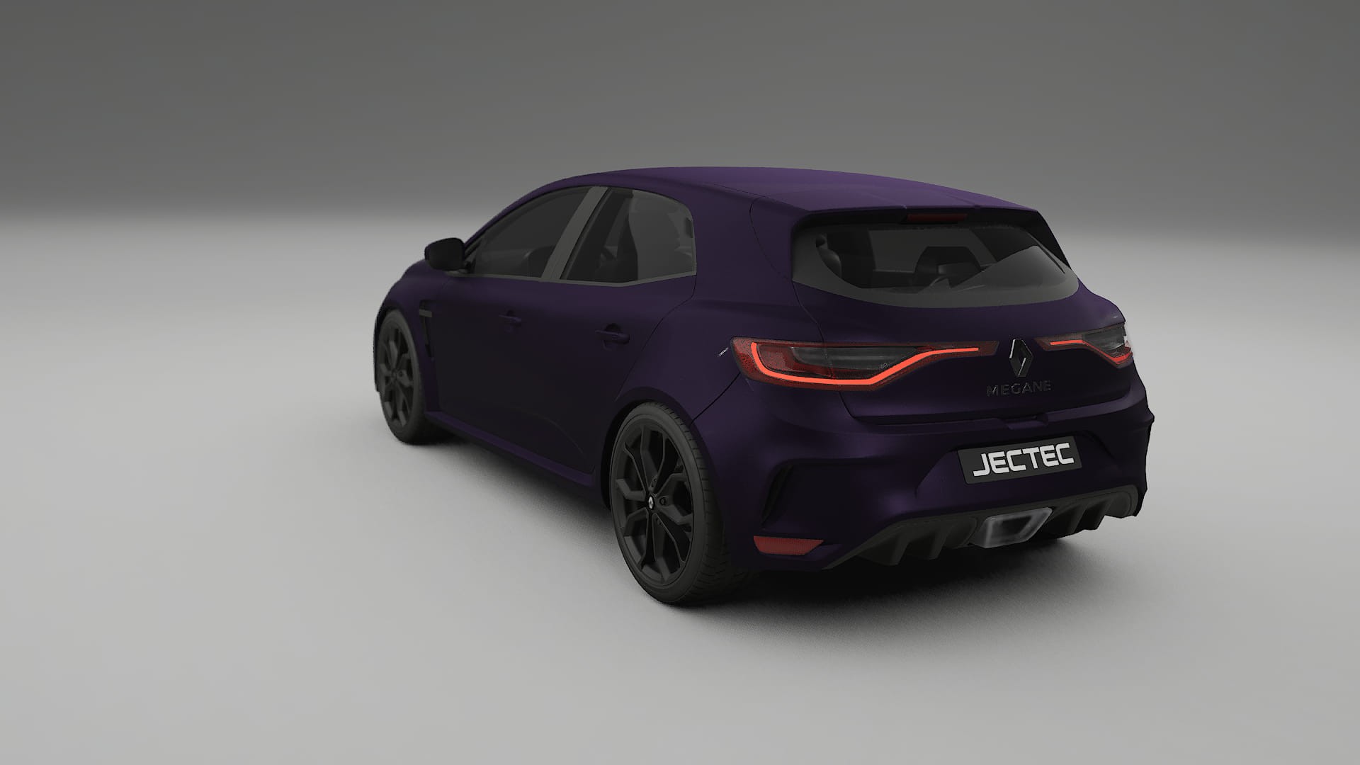 Renault Megane RS IV PPF Fólie | VIOLET TPU PPF - kompletní pre-cut kit
