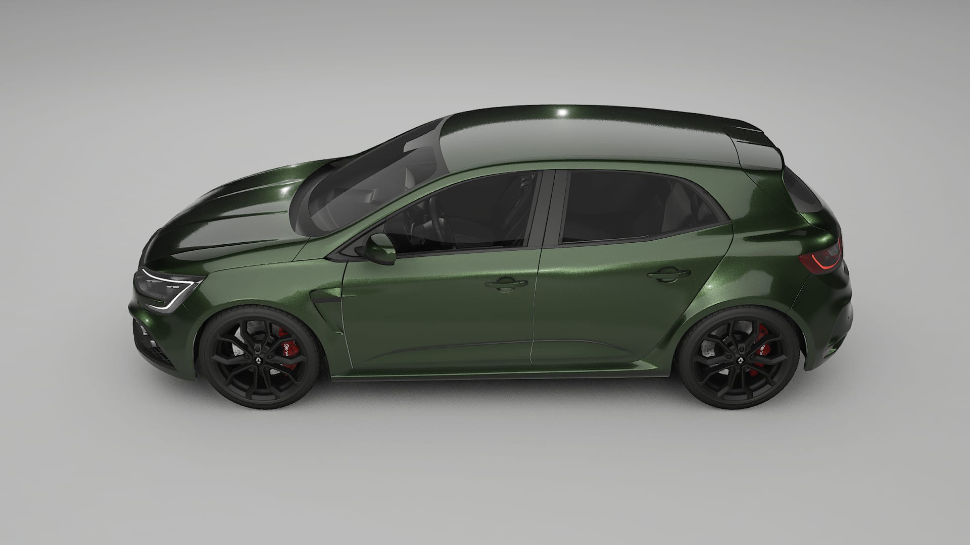 Renault Megane RS IV PPF Fólie | LAGOON TPU PPF - kompletní pre-cut kit