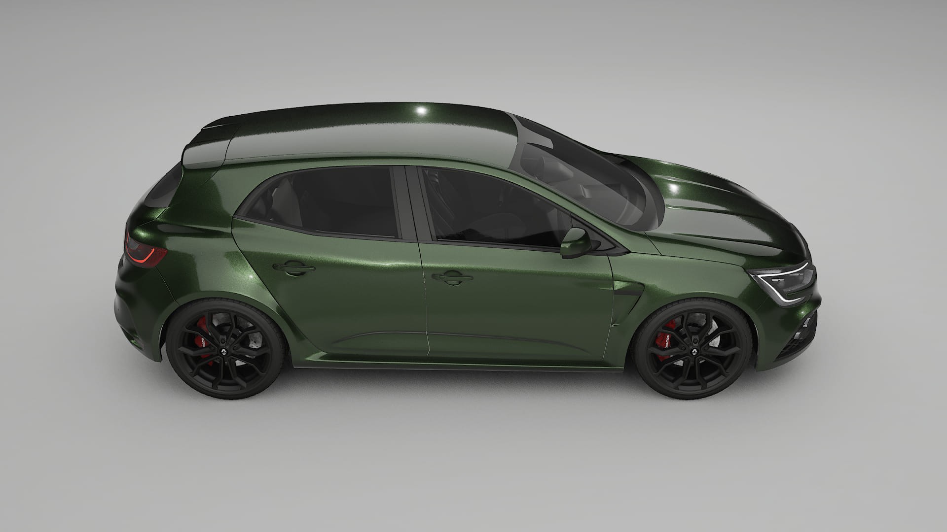 Renault Megane RS IV PPF Fólie | LAGOON TPU PPF - kompletní pre-cut kit