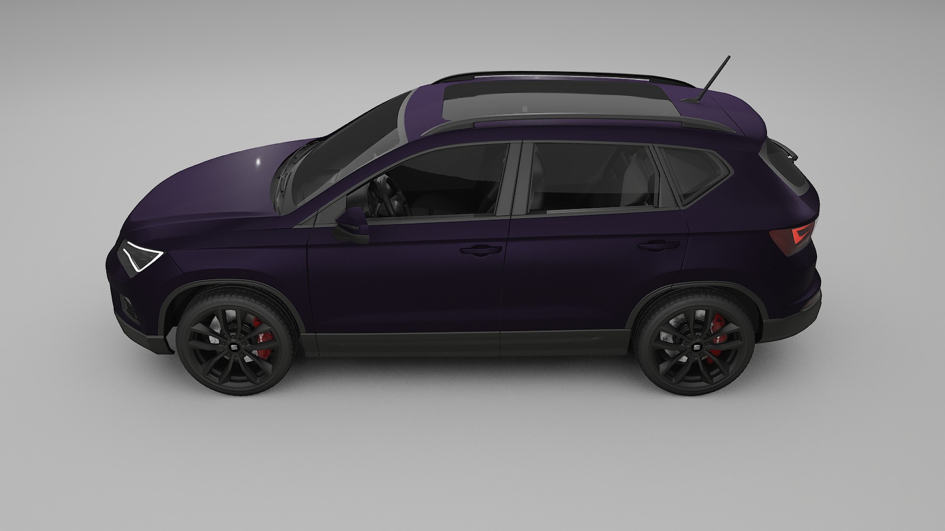 Seat Ateca KH7 PPF Fólie | VIOLET TPU PPF - kompletní pre-cut kit