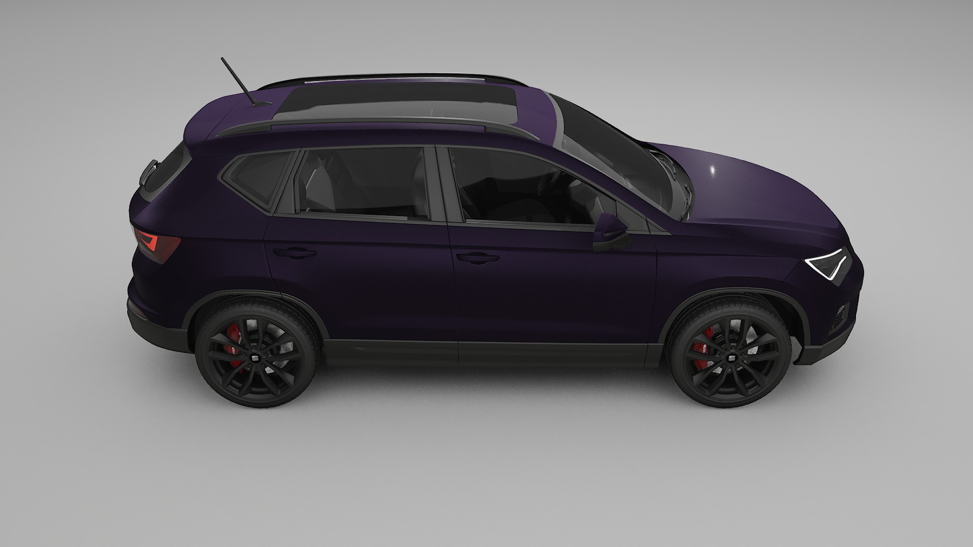 Seat Ateca KH7 PPF Fólie | VIOLET TPU PPF - kompletní pre-cut kit