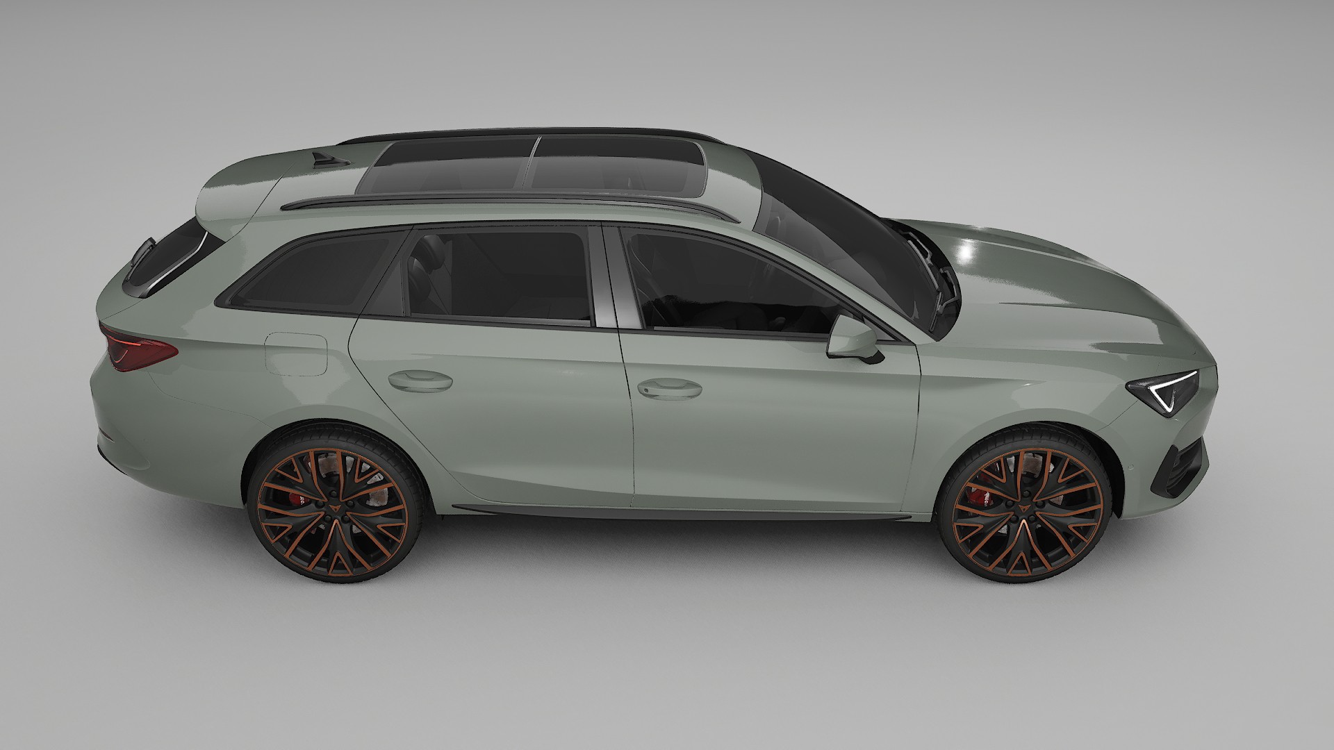 Seat Leon Cupra KL PPF Fólie | SLATE TPU PPF - kompletní pre-cut kit