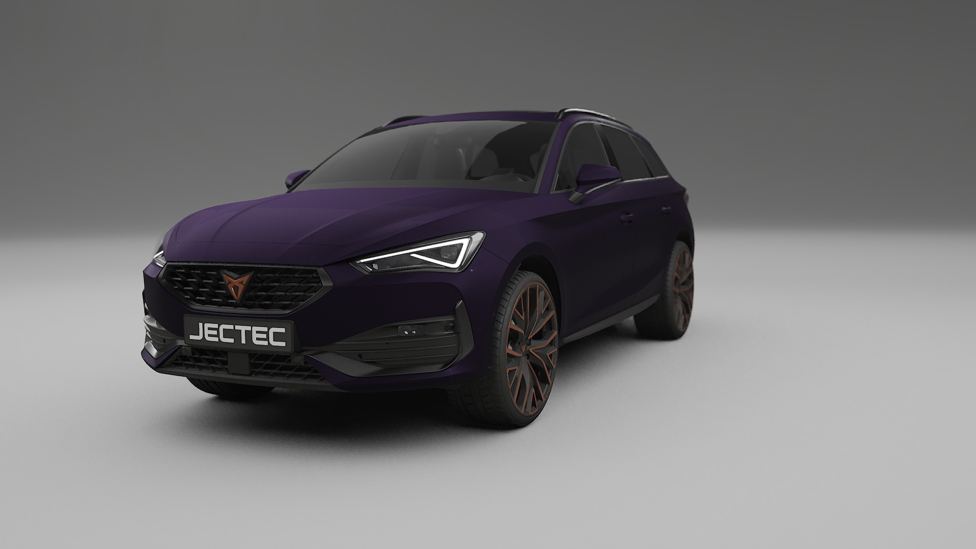 Seat Leon Cupra KL PPF Fólie | VIOLET TPU PPF - kompletní pre-cut kit