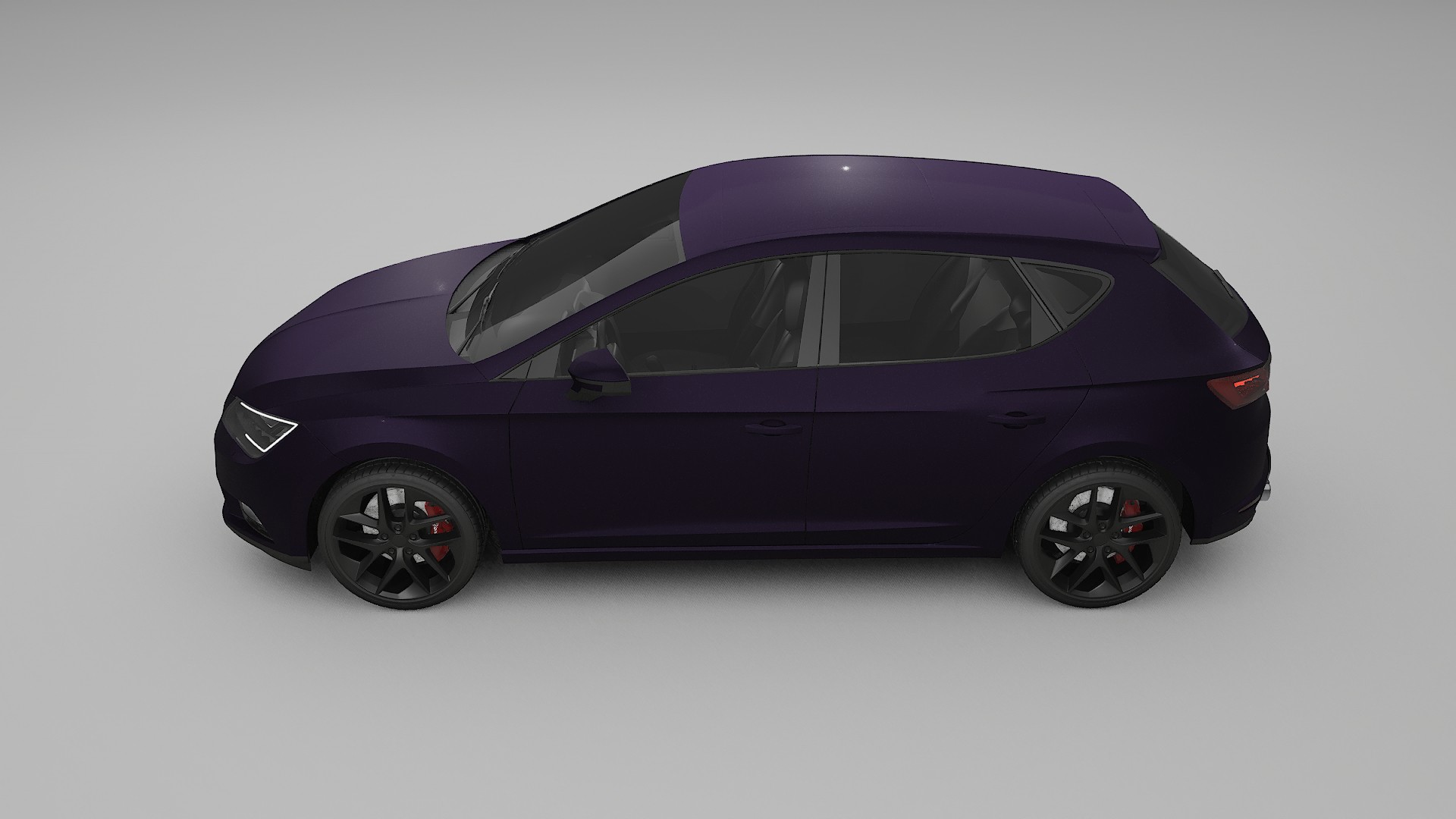 Seat Leon FR 5F PPF Fólie | VIOLET TPU PPF - kompletní pre-cut kit