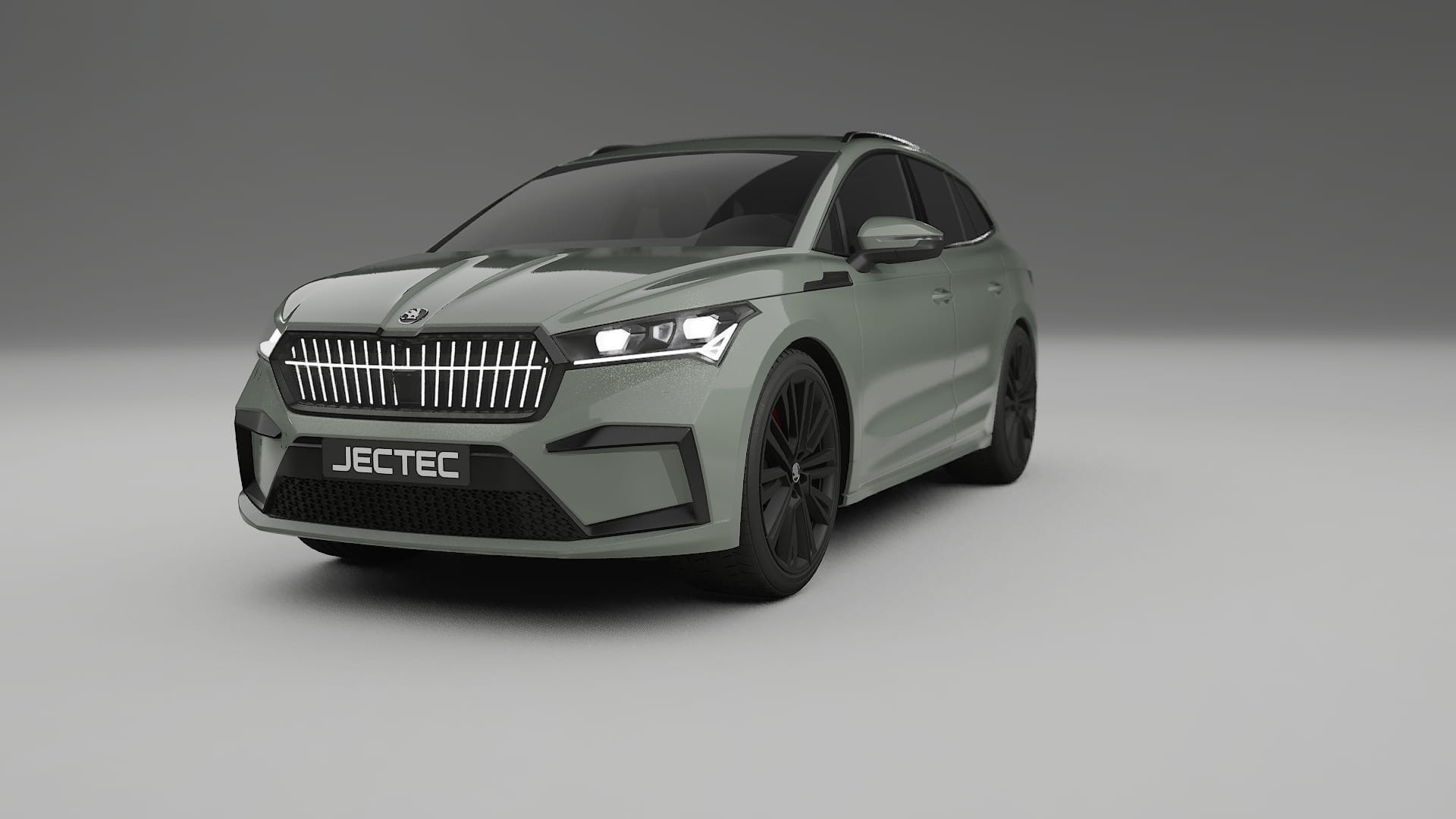 Škoda Enyaq MEB PPF Fólie | SLATE TPU PPF - kompletní pre-cut kit