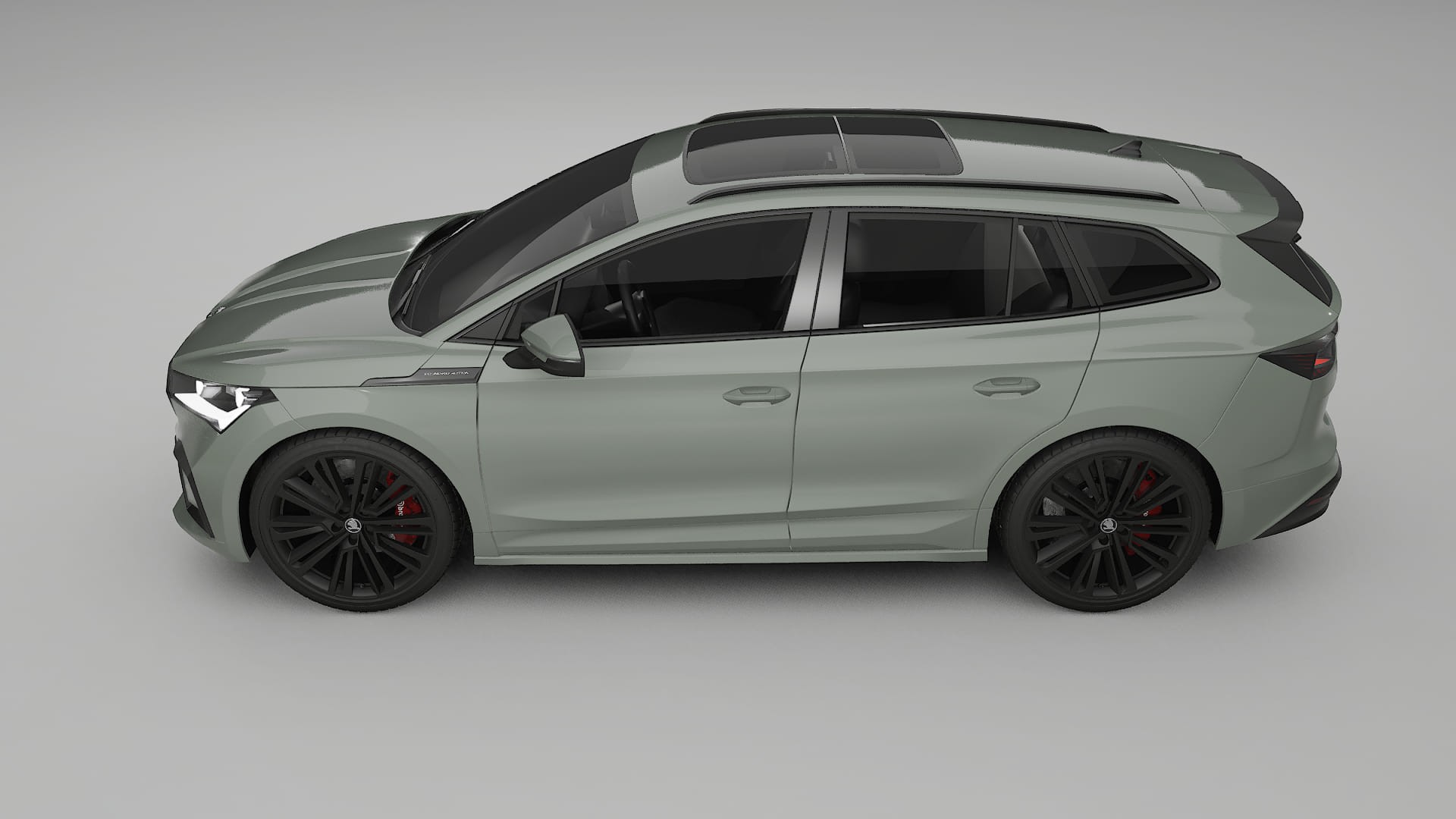 Škoda Enyaq MEB PPF Fólie | SLATE TPU PPF - kompletní pre-cut kit