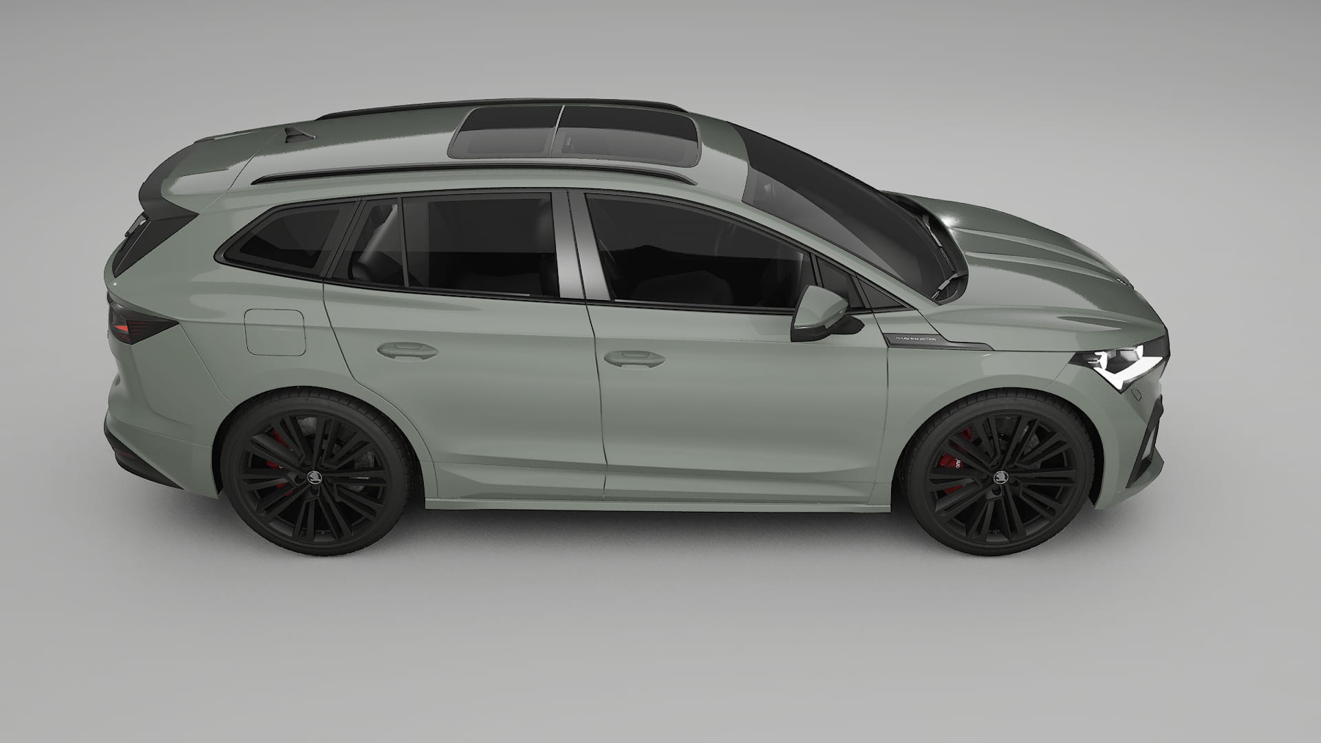 Škoda Enyaq MEB PPF Fólie | SLATE TPU PPF - kompletní pre-cut kit