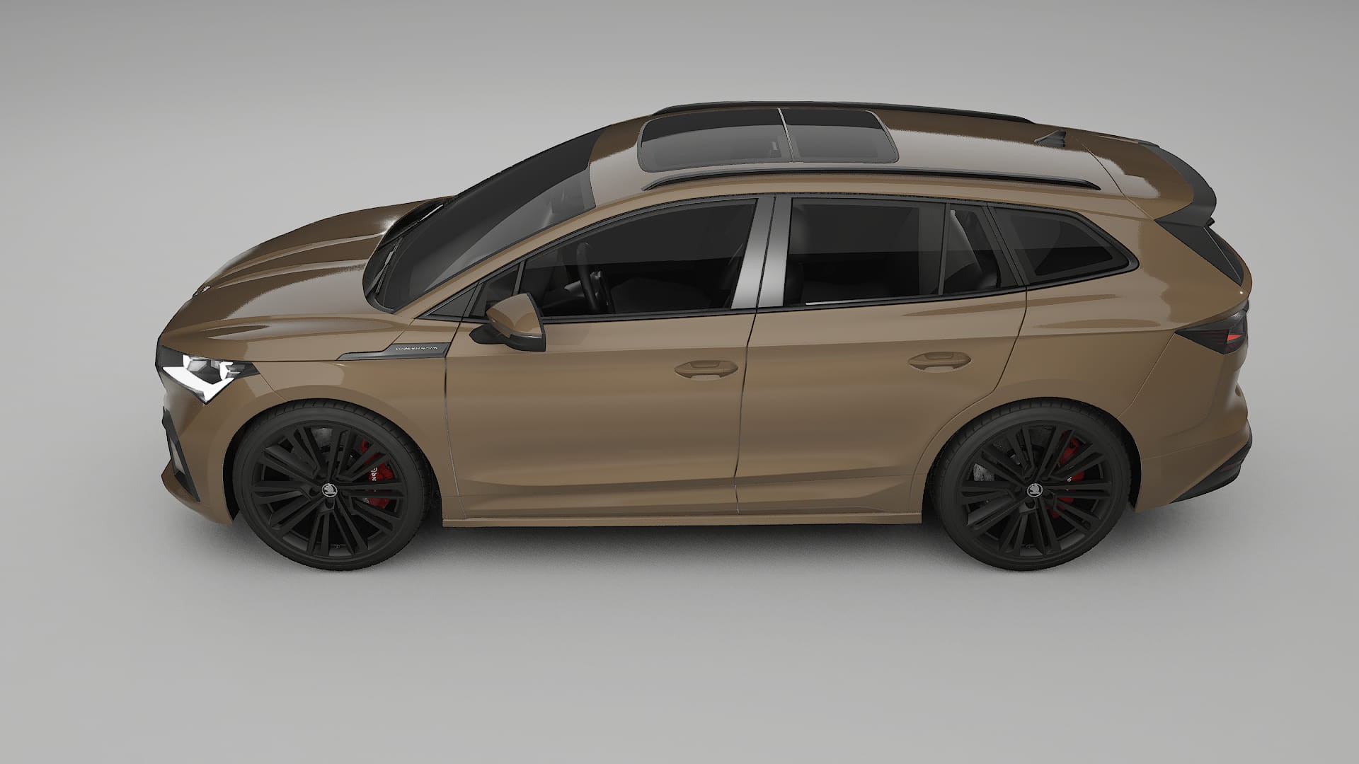 Škoda Enyaq MEB PPF Fólie | SAHARA TPU PPF - kompletní pre-cut kit