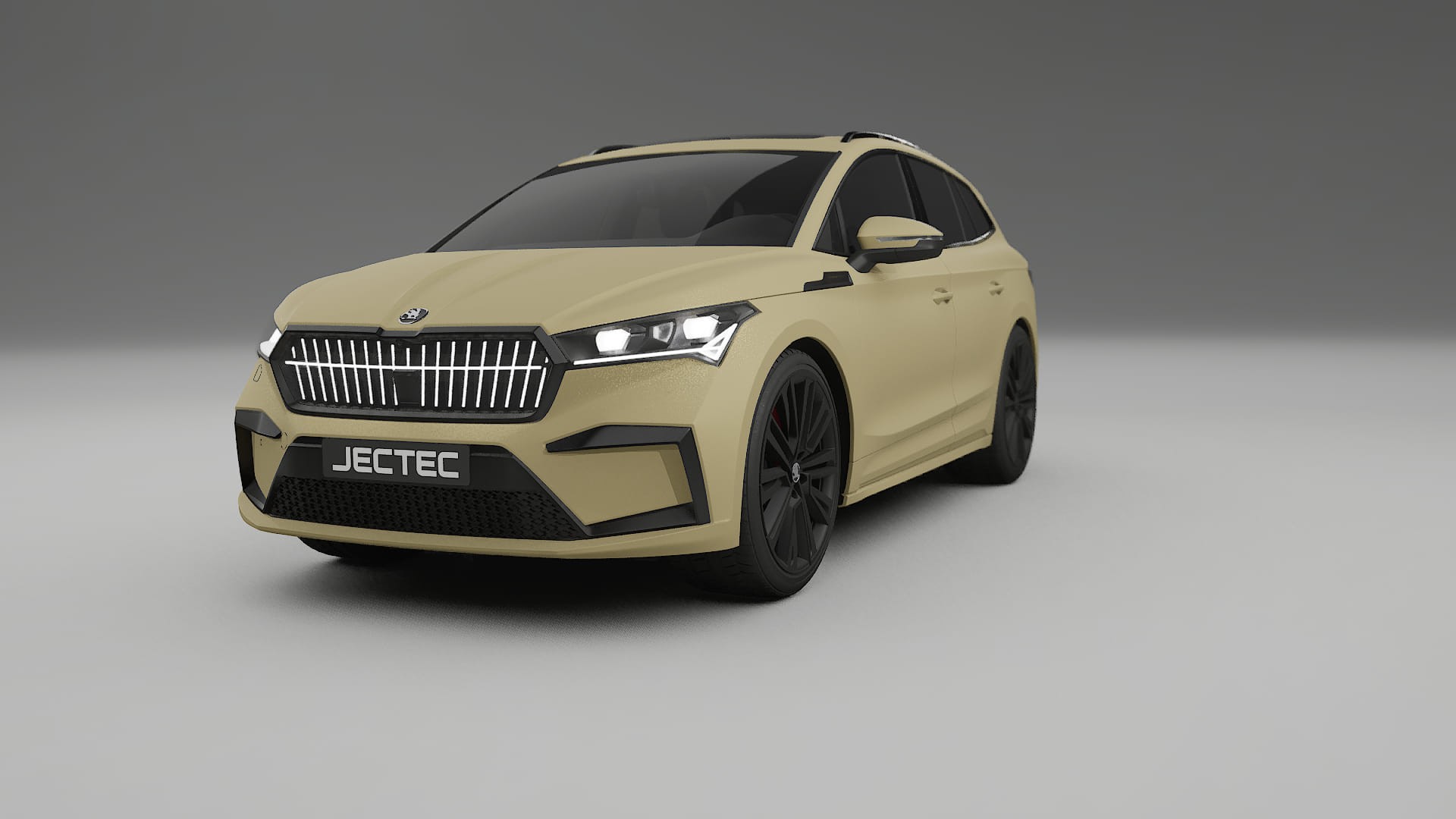 Škoda Enyaq MEB PPF Fólie | SAND TPU PPF - kompletní pre-cut kit