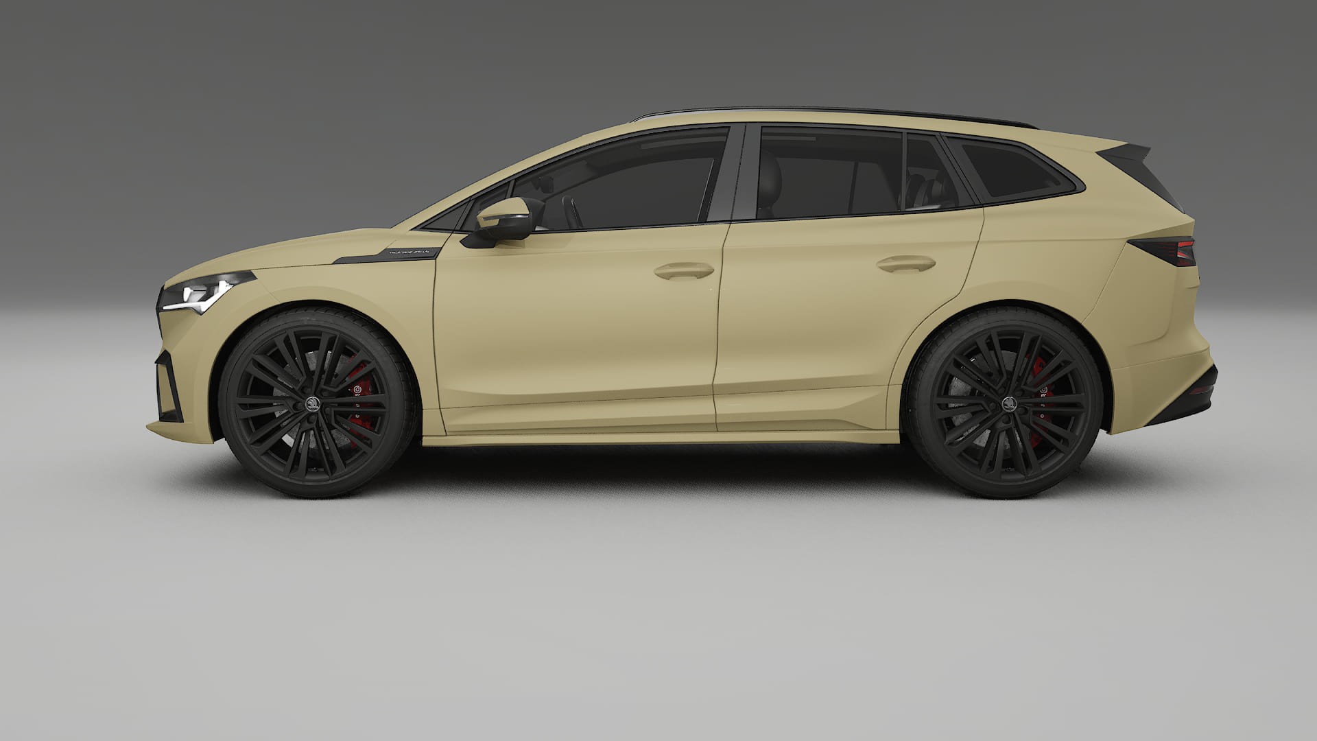 Škoda Enyaq MEB PPF Fólie | SAND TPU PPF - kompletní pre-cut kit