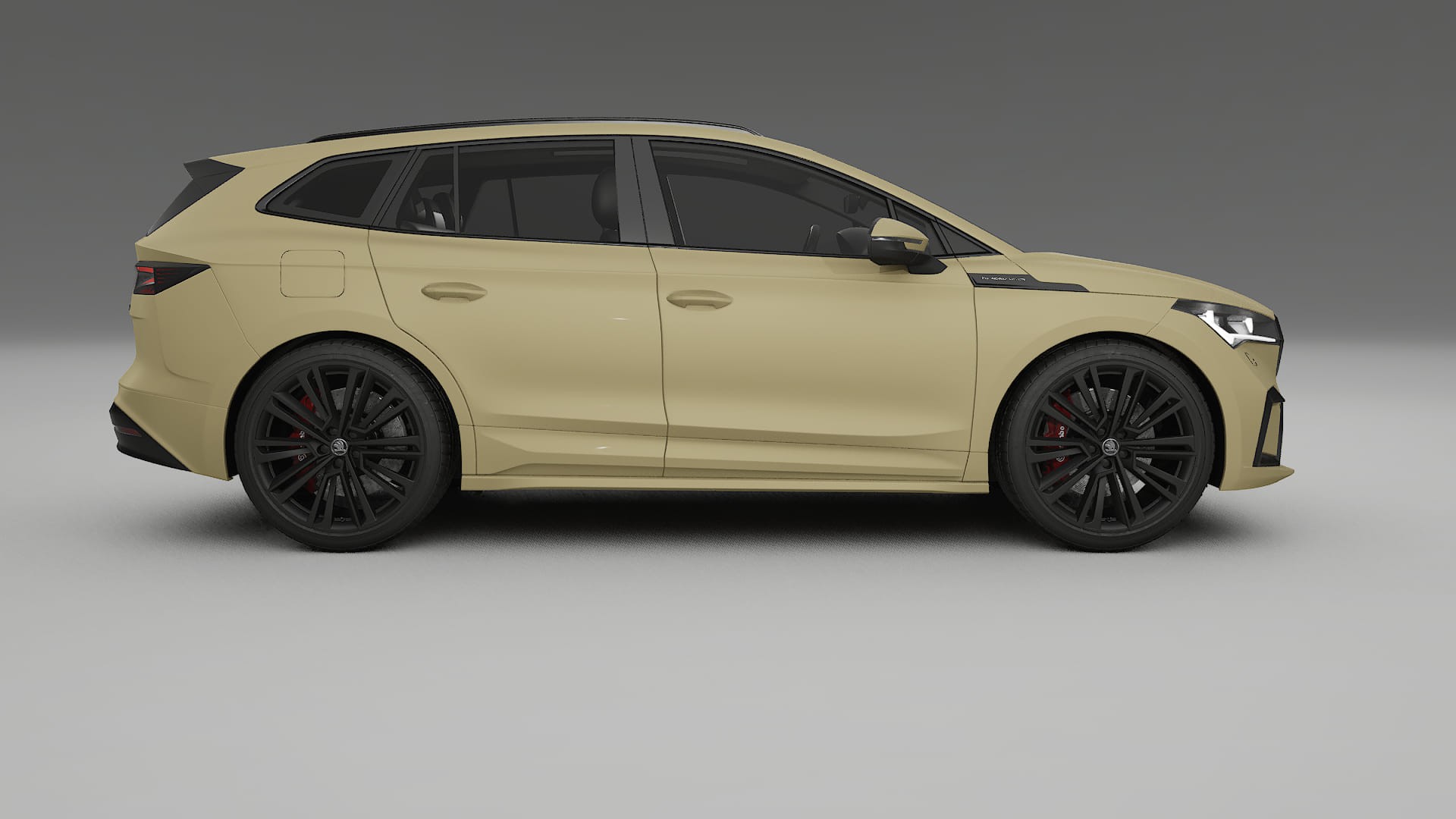 Škoda Enyaq MEB PPF Fólie | SAND TPU PPF - kompletní pre-cut kit