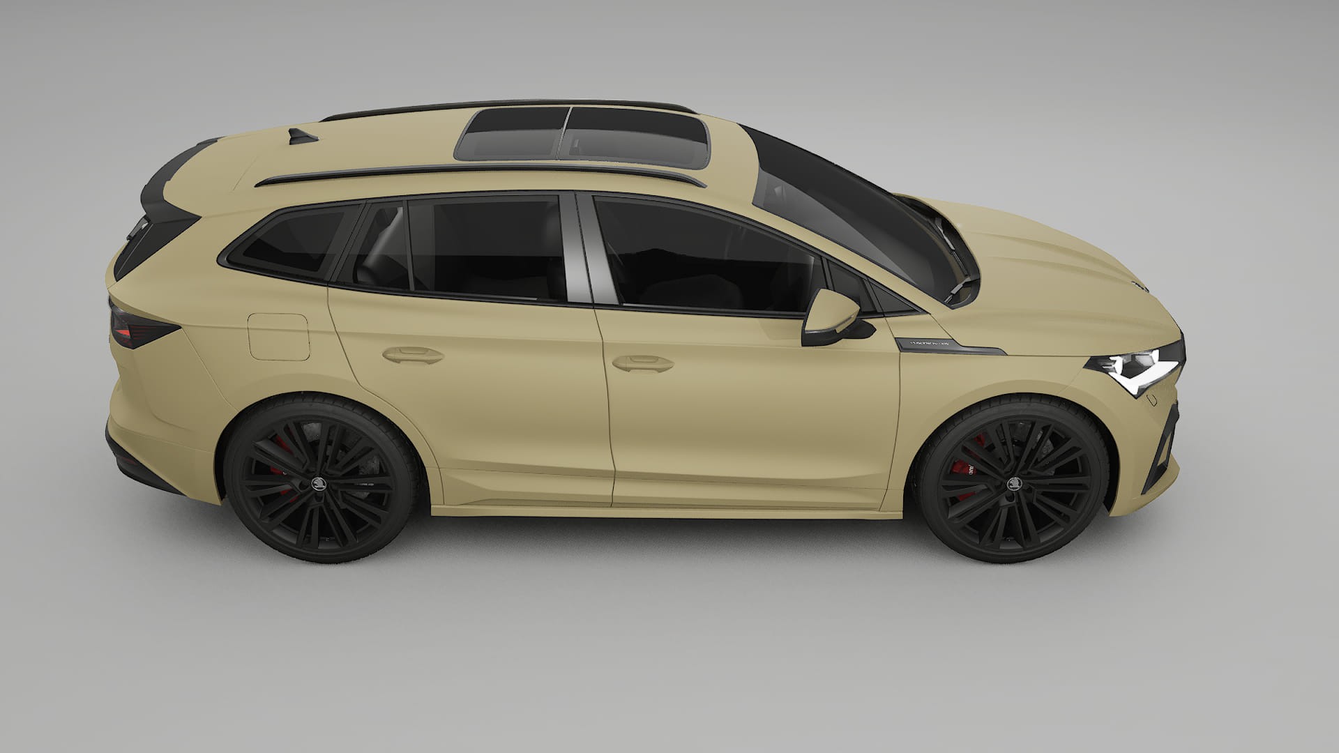 Škoda Enyaq MEB PPF Fólie | SAND TPU PPF - kompletní pre-cut kit