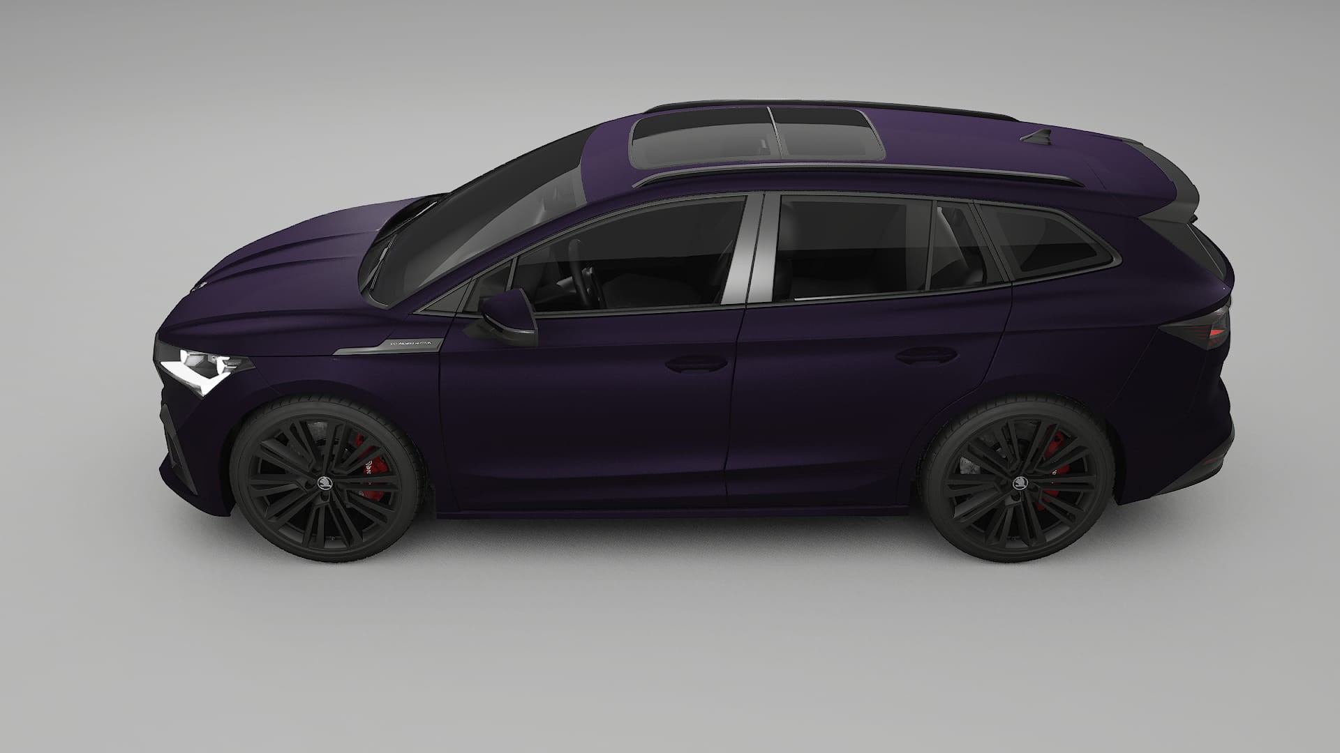 Škoda Enyaq MEB PPF Fólie | VIOLET TPU PPF - kompletní pre-cut kit