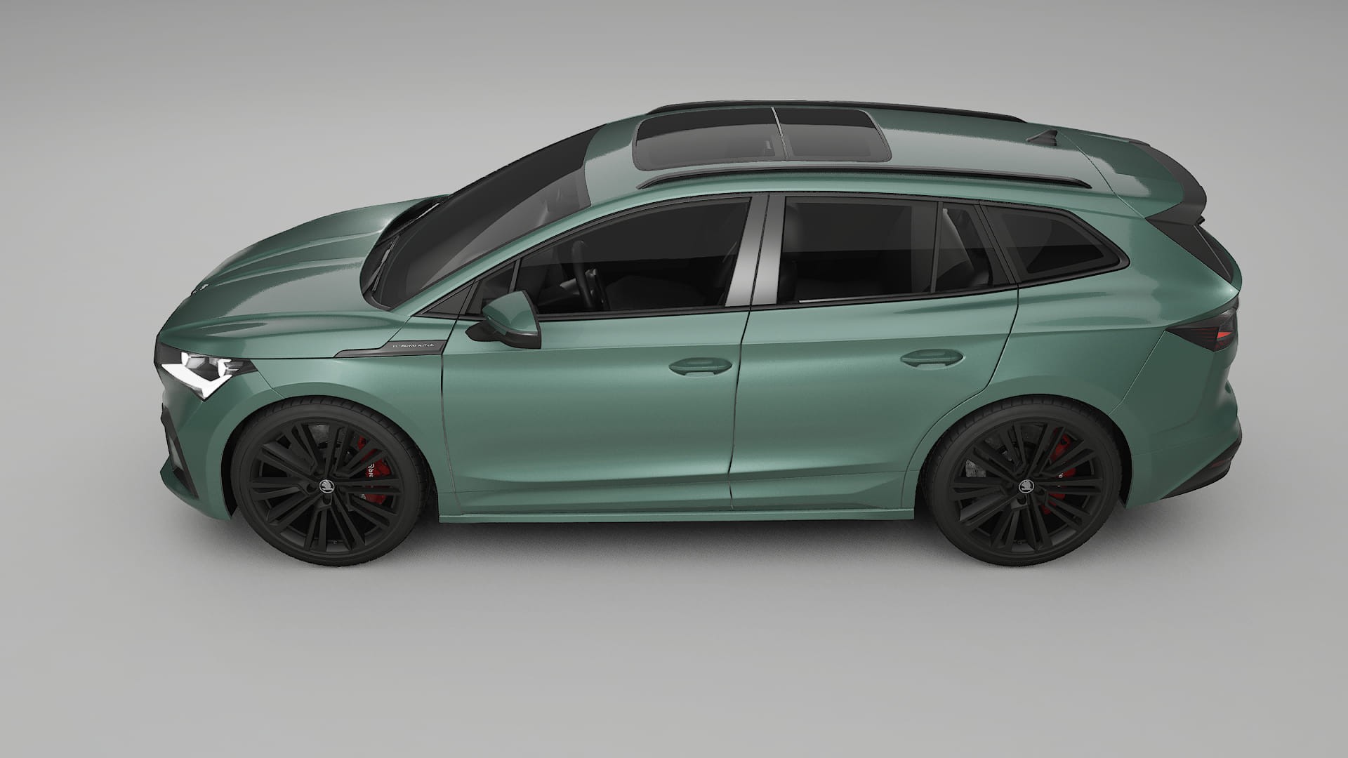 Škoda Enyaq MEB PPF Fólie | EVERGREEN TPU PPF - kompletní pre-cut kit