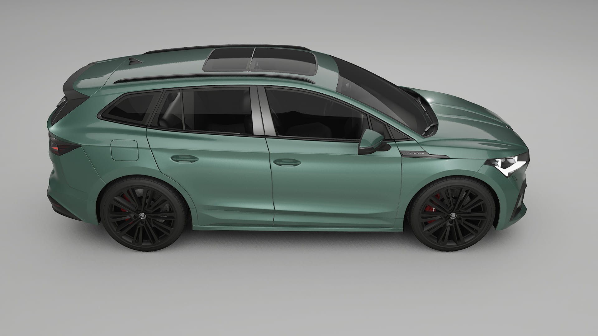 Škoda Enyaq MEB PPF Fólie | EVERGREEN TPU PPF - kompletní pre-cut kit