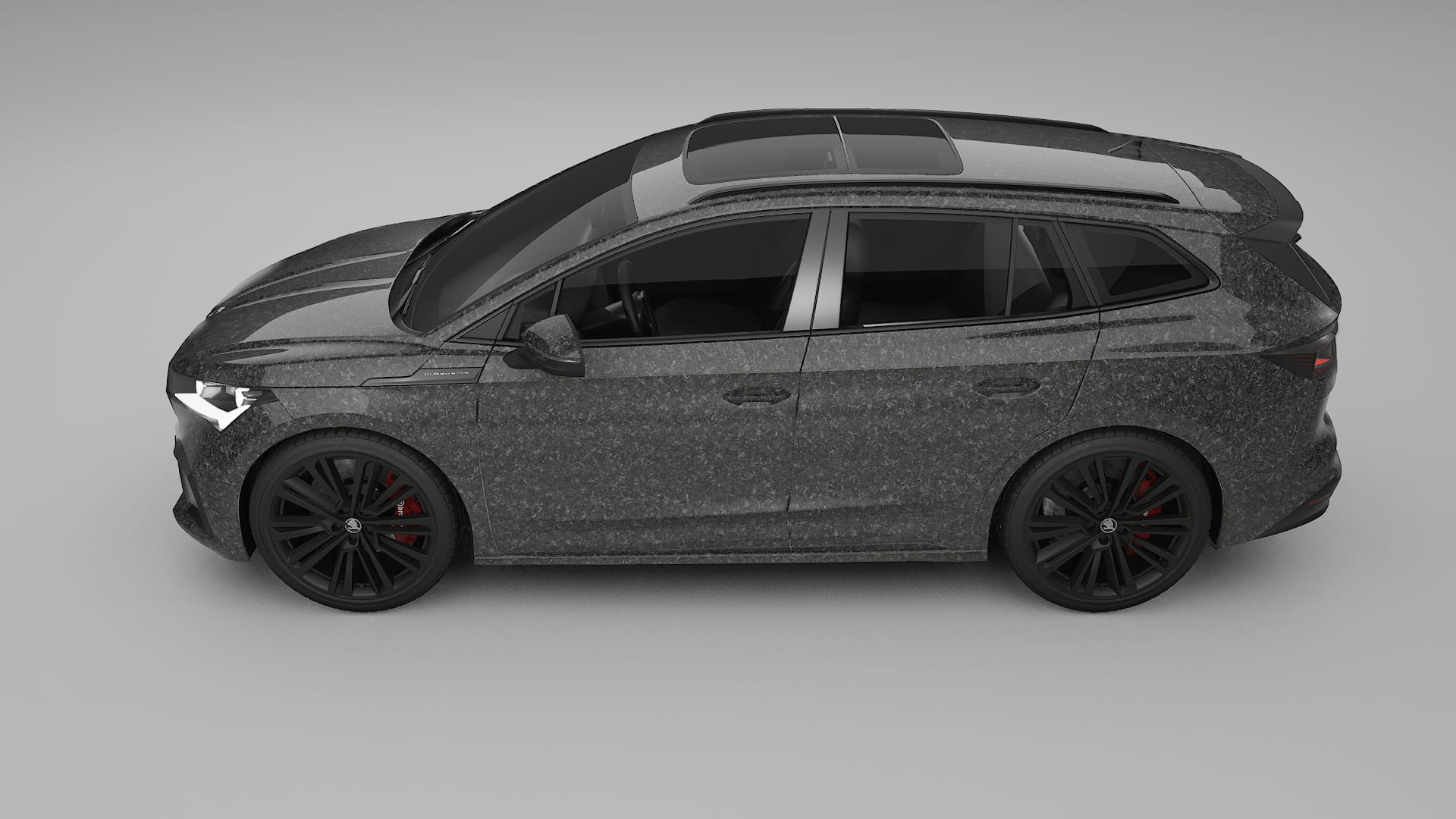 Škoda Enyaq MEB PPF Fólie | FORGED S TPU PPF - kompletní pre-cut kit