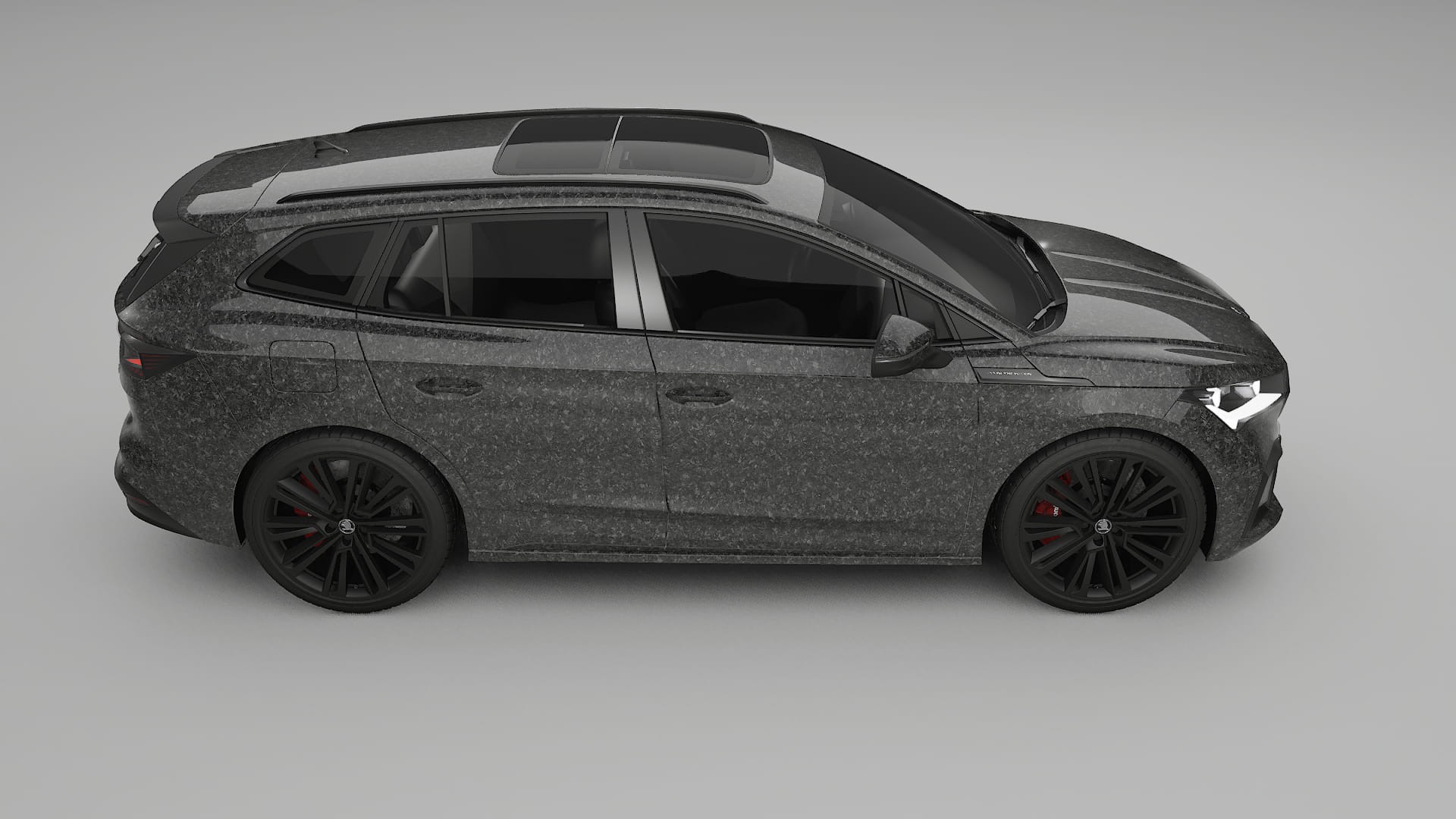 Škoda Enyaq MEB PPF Fólie | FORGED S TPU PPF - kompletní pre-cut kit