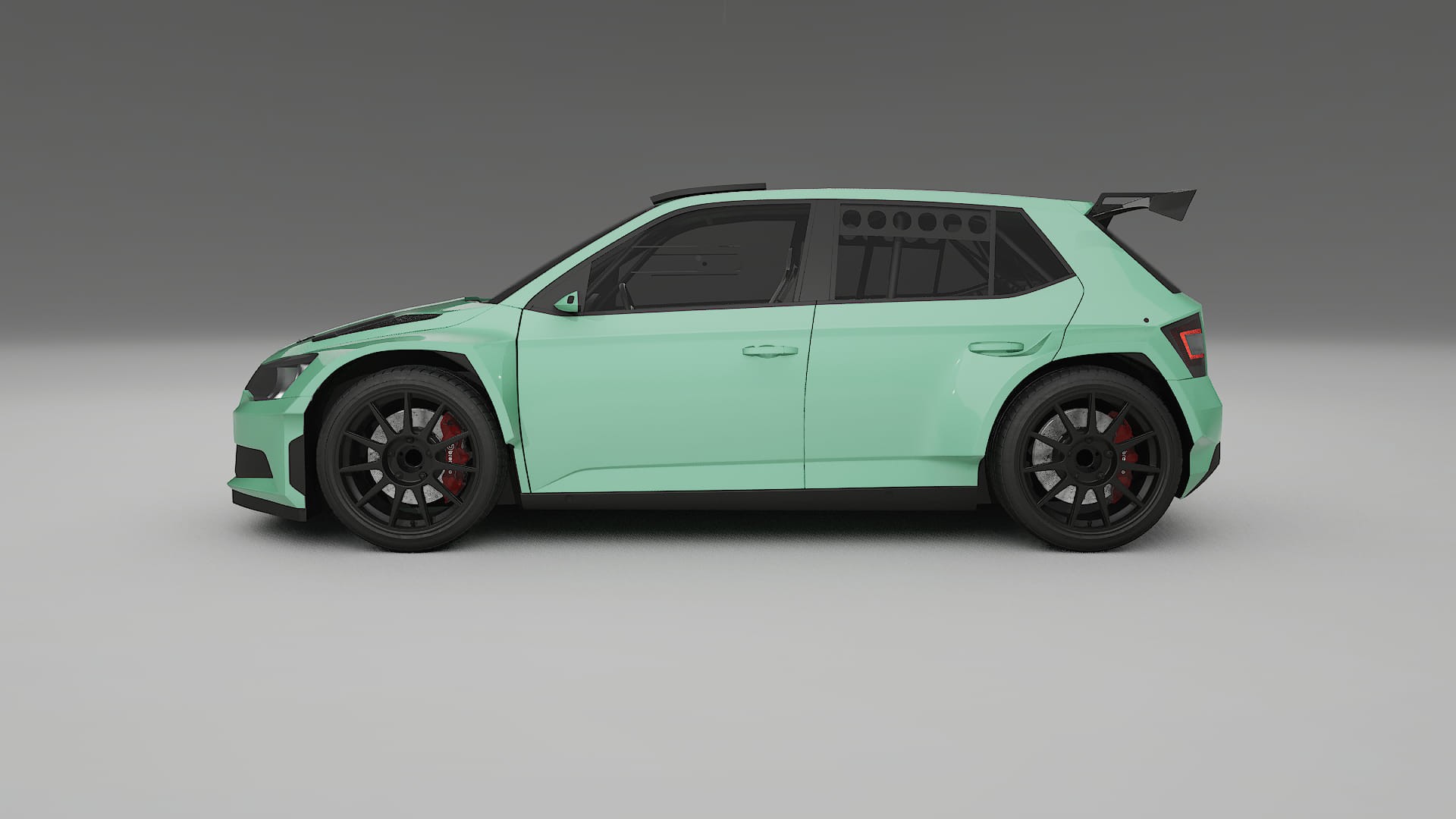 Škoda Fabia R5 6V PPF Fólie | DUSTY TPU PPF - kompletní pre-cut kit