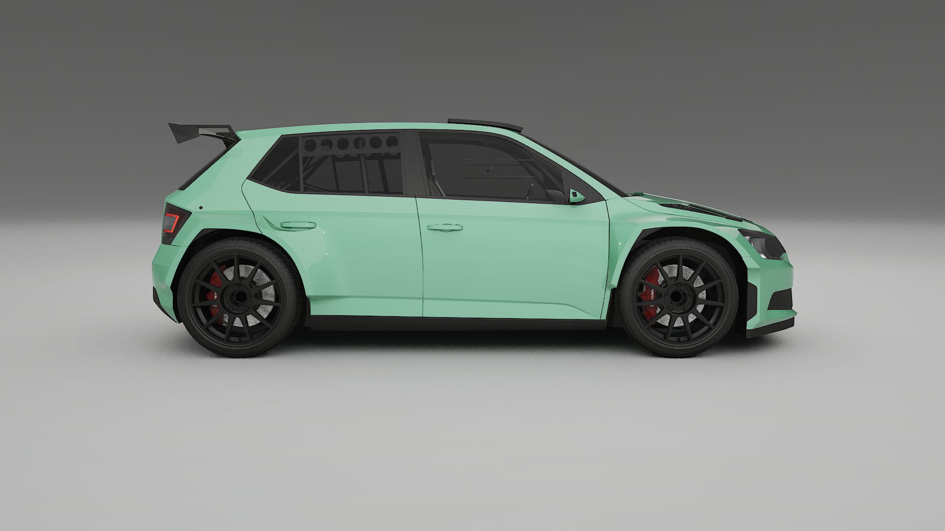 Škoda Fabia R5 6V PPF Fólie | DUSTY TPU PPF - kompletní pre-cut kit