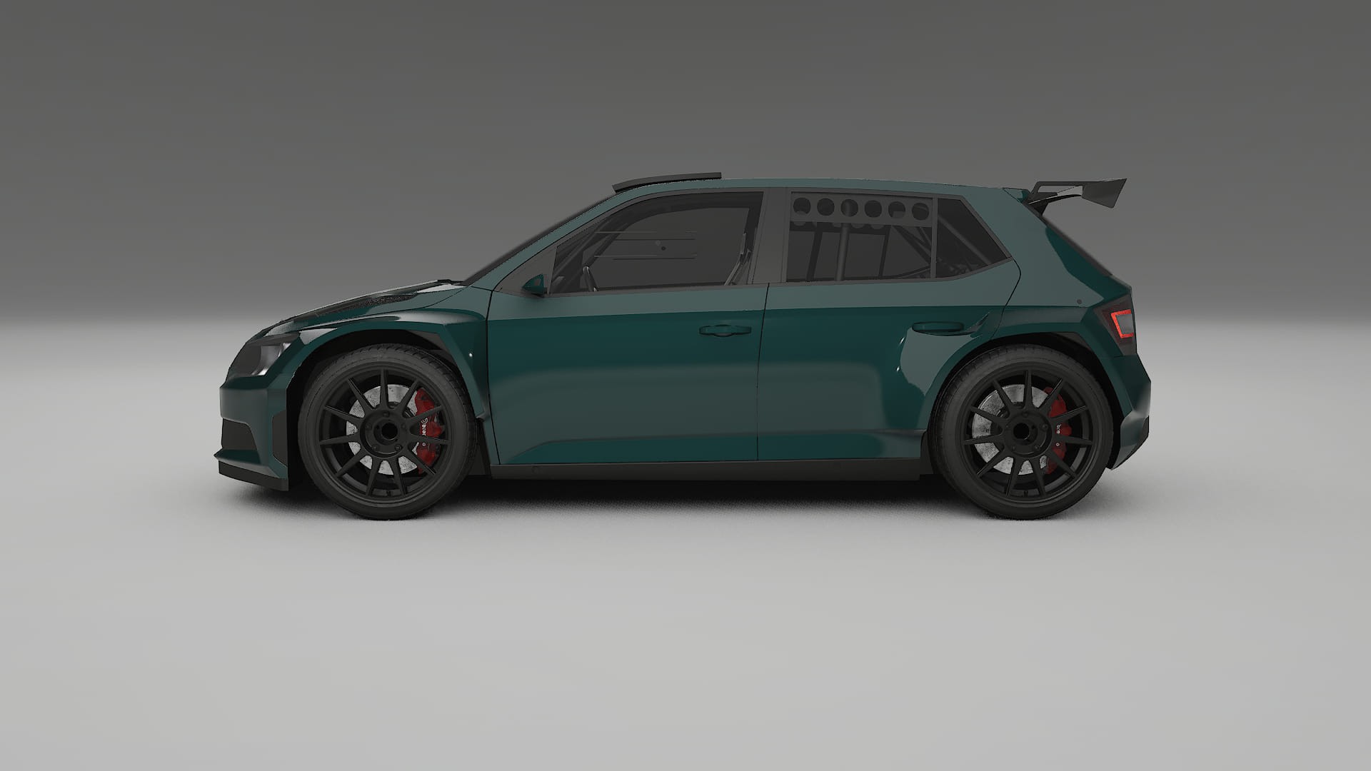 Škoda Fabia R5 6V PPF Fólie | INFERNO TPU PPF - kompletní pre-cut kit