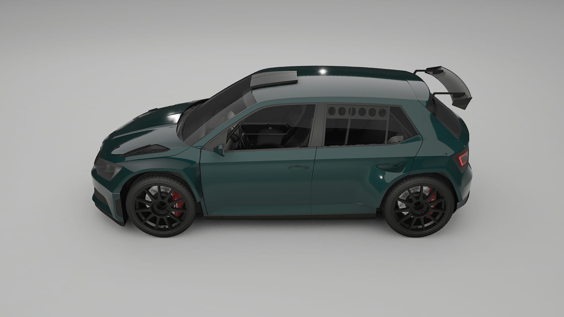 Škoda Fabia R5 6V PPF Fólie | INFERNO TPU PPF - kompletní pre-cut kit