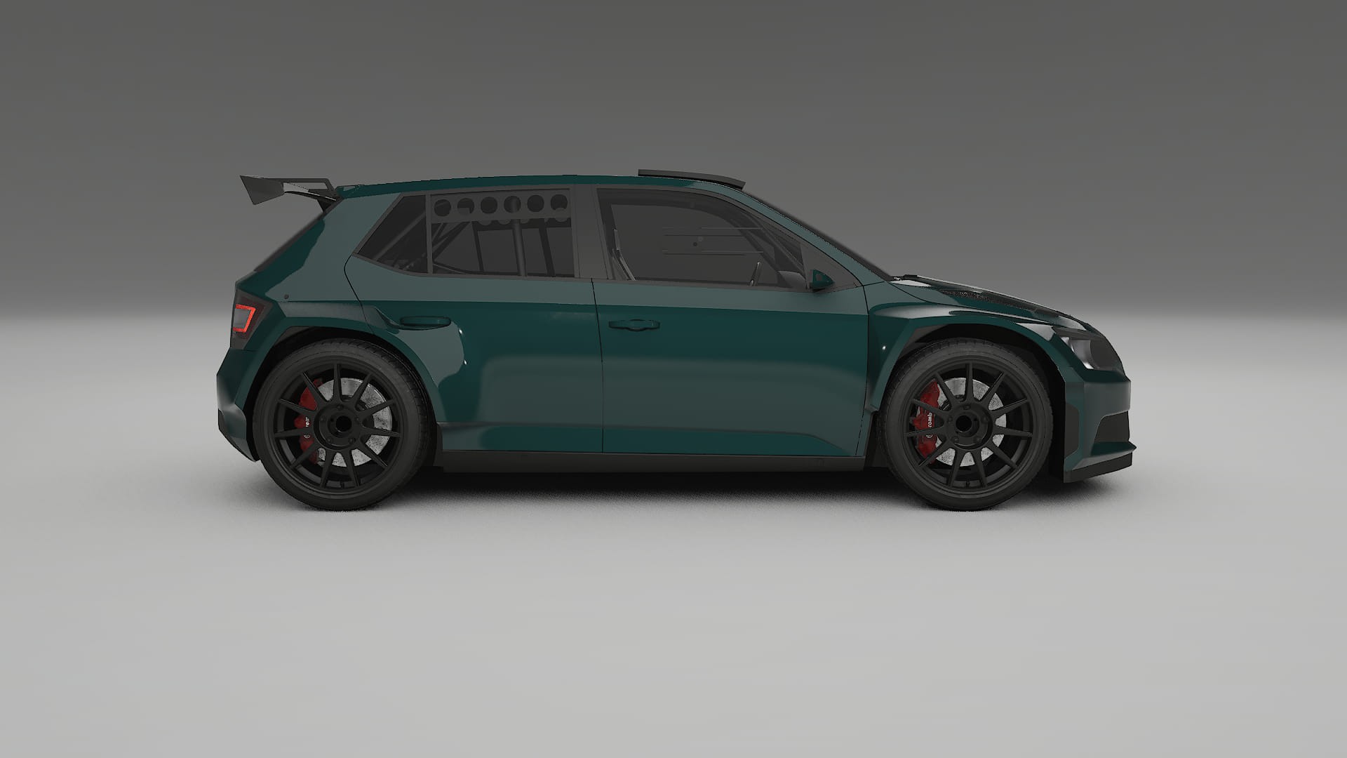 Škoda Fabia R5 6V PPF Fólie | INFERNO TPU PPF - kompletní pre-cut kit