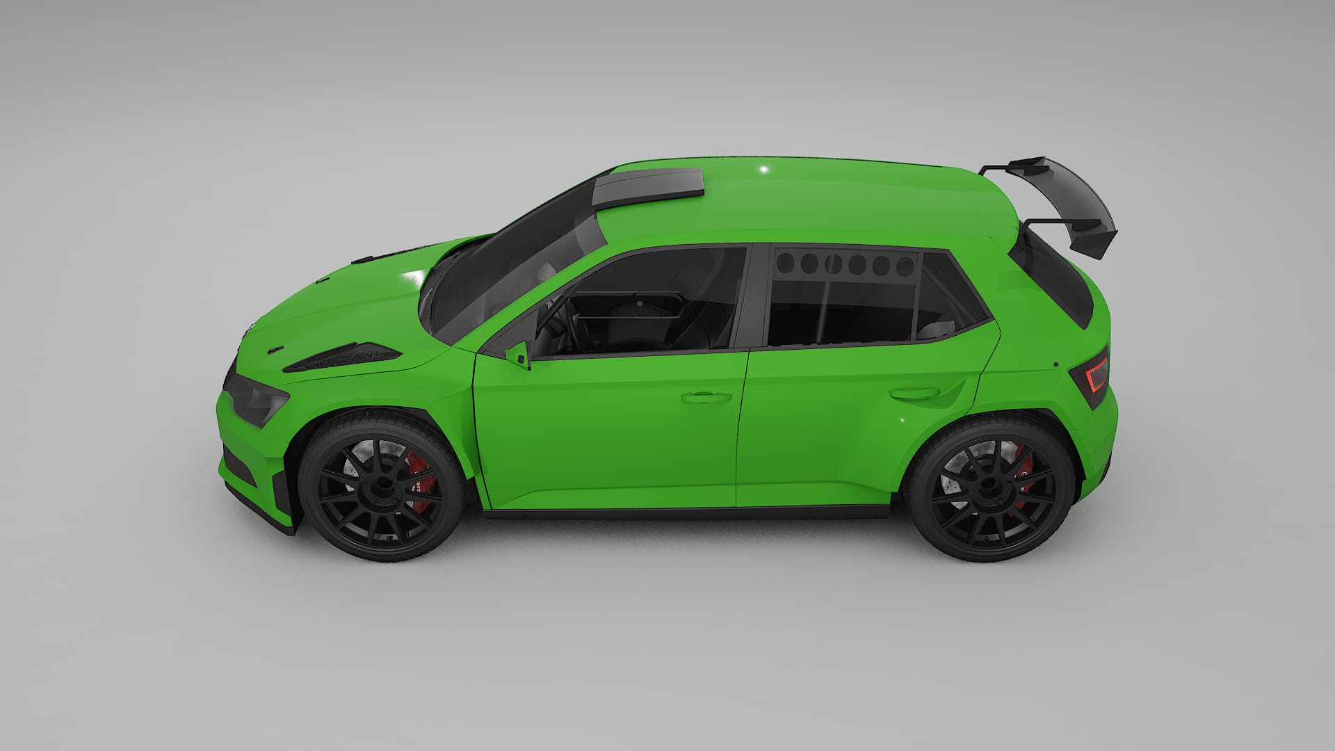 Škoda Fabia R5 6V PPF Fólie | VENOM TPU PPF - kompletní pre-cut kit