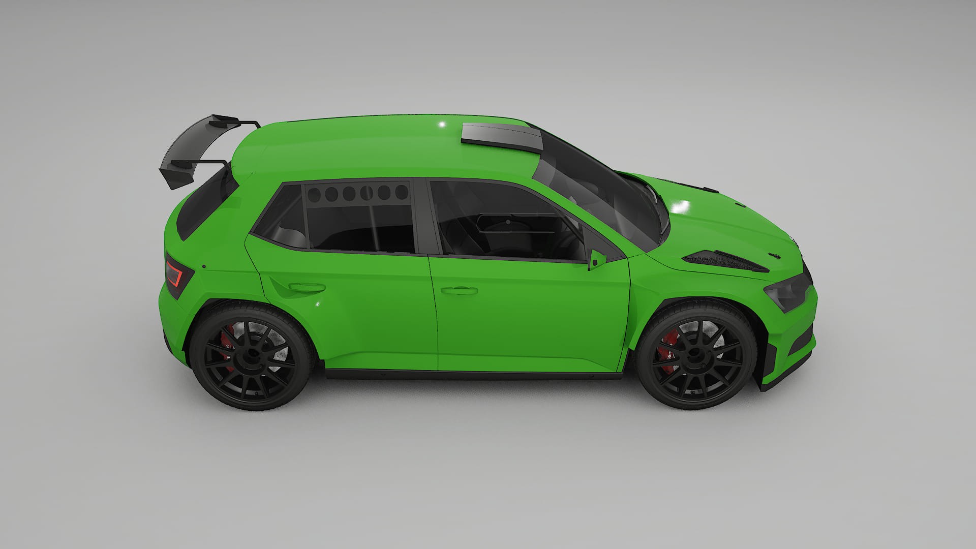 Škoda Fabia R5 6V PPF Fólie | VENOM TPU PPF - kompletní pre-cut kit