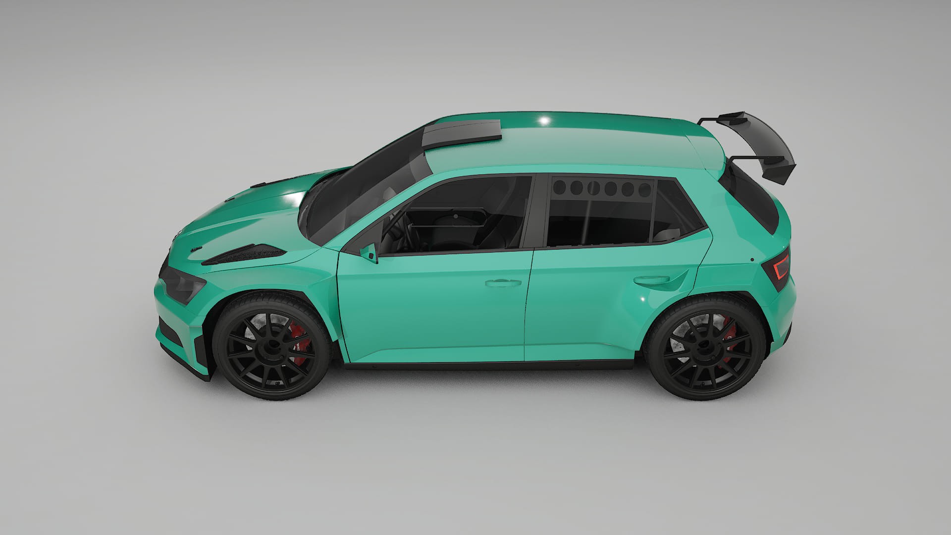 Škoda Fabia R5 6V PPF Fólie | JEWEL TPU PPF - kompletní pre-cut kit