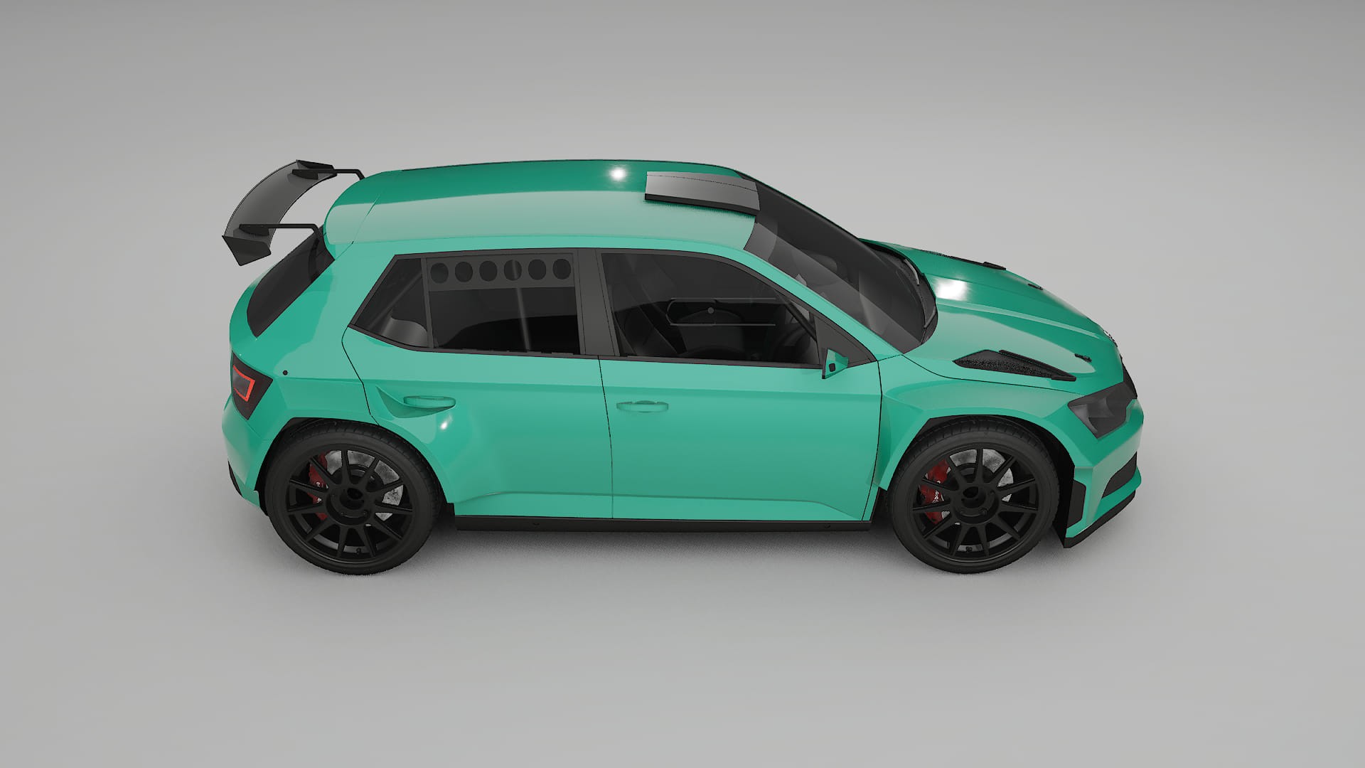 Škoda Fabia R5 6V PPF Fólie | JEWEL TPU PPF - kompletní pre-cut kit