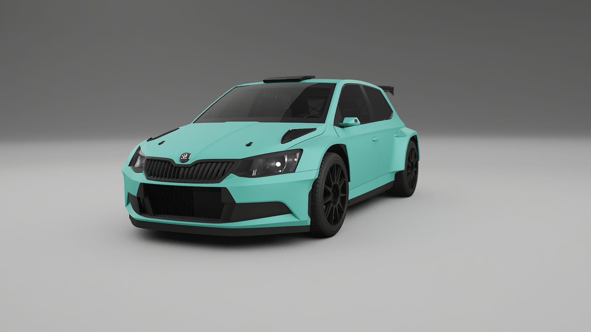Škoda Fabia R5 6V PPF Fólie | FROST TPU PPF - kompletní pre-cut kit