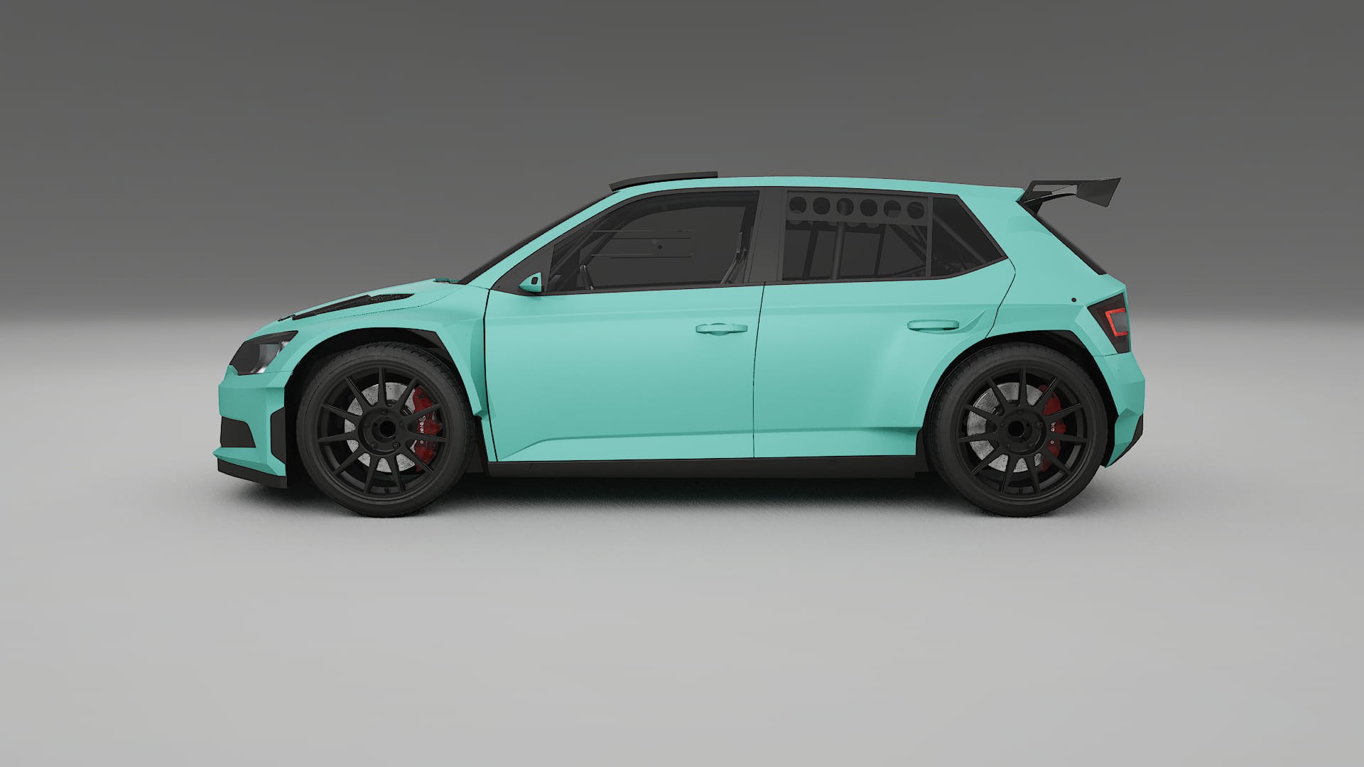 Škoda Fabia R5 6V PPF Fólie | FROST TPU PPF - kompletní pre-cut kit