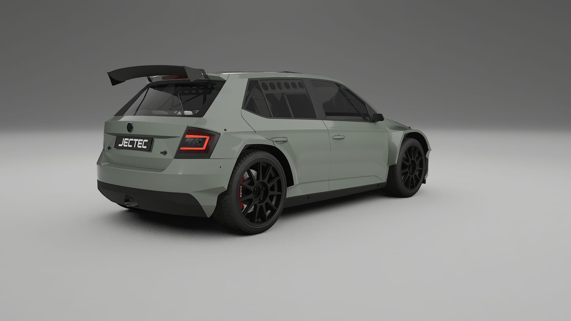 Škoda Fabia R5 6V PPF Fólie | SLATE TPU PPF - kompletní pre-cut kit
