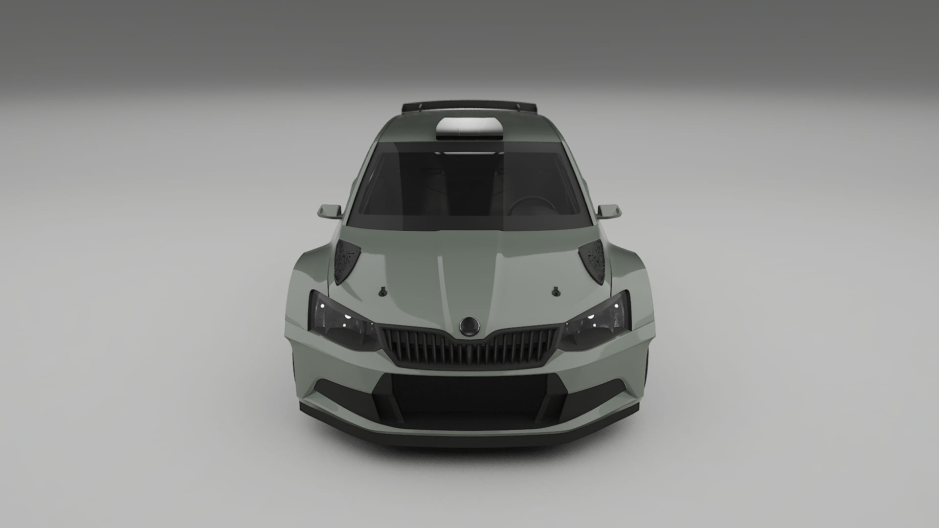 Škoda Fabia R5 6V PPF Fólie | SLATE TPU PPF - kompletní pre-cut kit