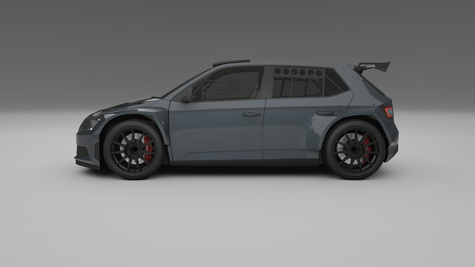 Škoda Fabia R5 6V PPF Fólie | GRANITE TPU PPF - kompletní pre-cut kit