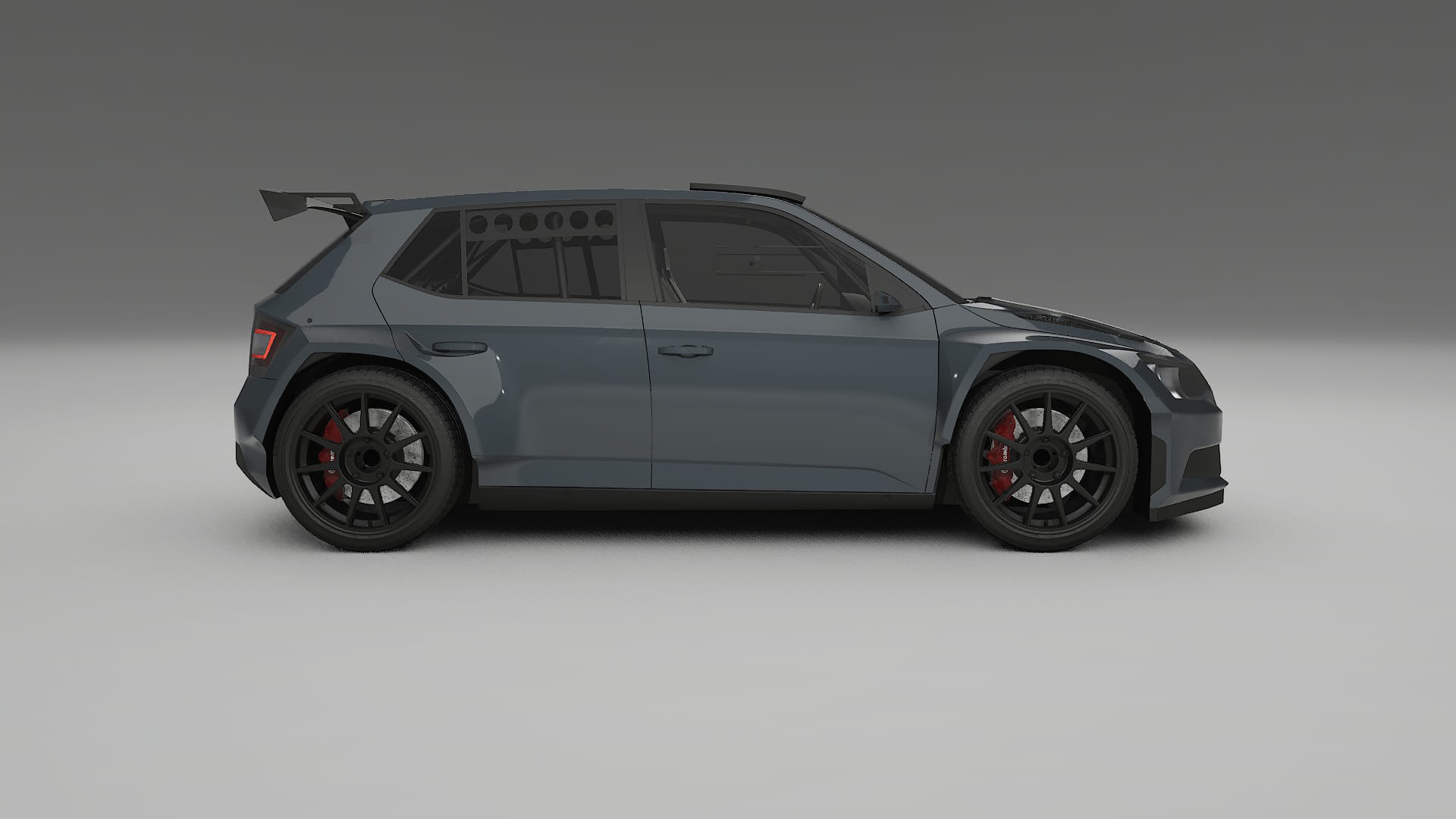 Škoda Fabia R5 6V PPF Fólie | GRANITE TPU PPF - kompletní pre-cut kit
