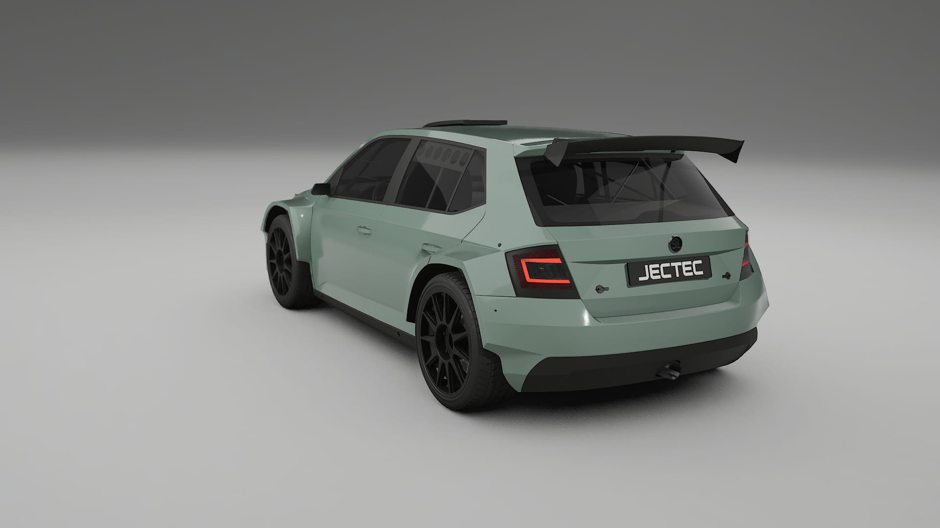 Škoda Fabia R5 6V PPF Fólie | CINDER TPU PPF - kompletní pre-cut kit
