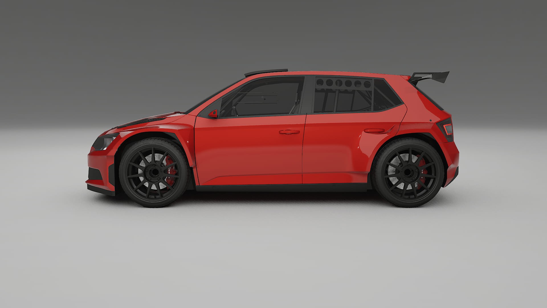 Škoda Fabia R5 6V PPF Fólie | BLAZE TPU PPF - kompletní pre-cut kit