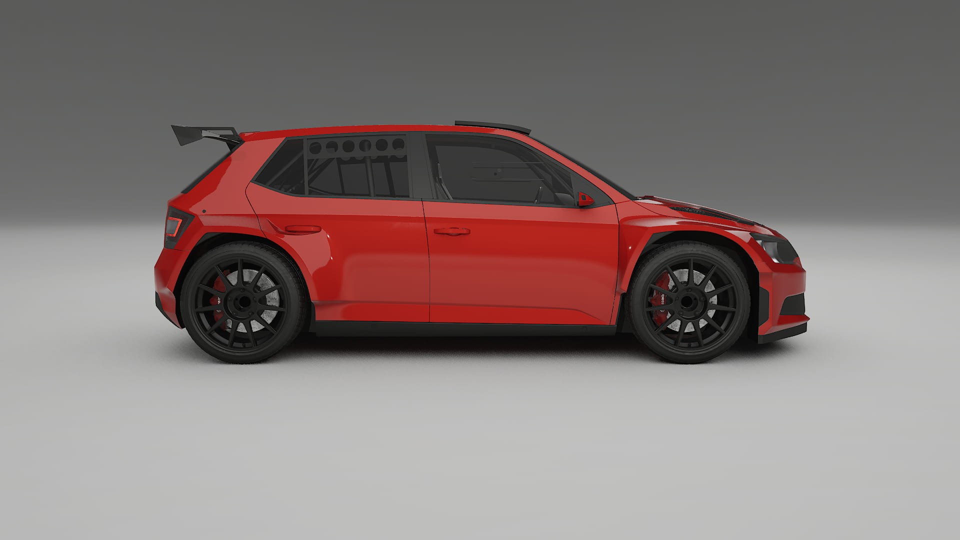 Škoda Fabia R5 6V PPF Fólie | BLAZE TPU PPF - kompletní pre-cut kit