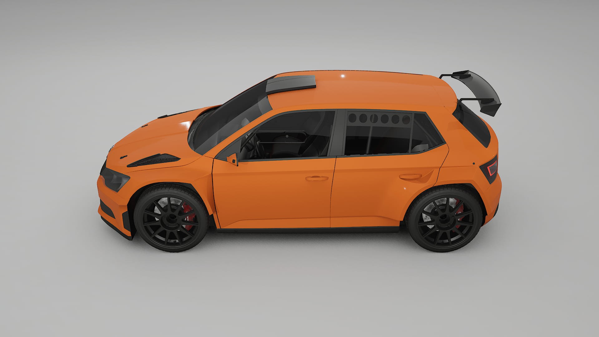 Škoda Fabia R5 6V PPF Fólie | ROCKET TPU PPF - kompletní pre-cut kit