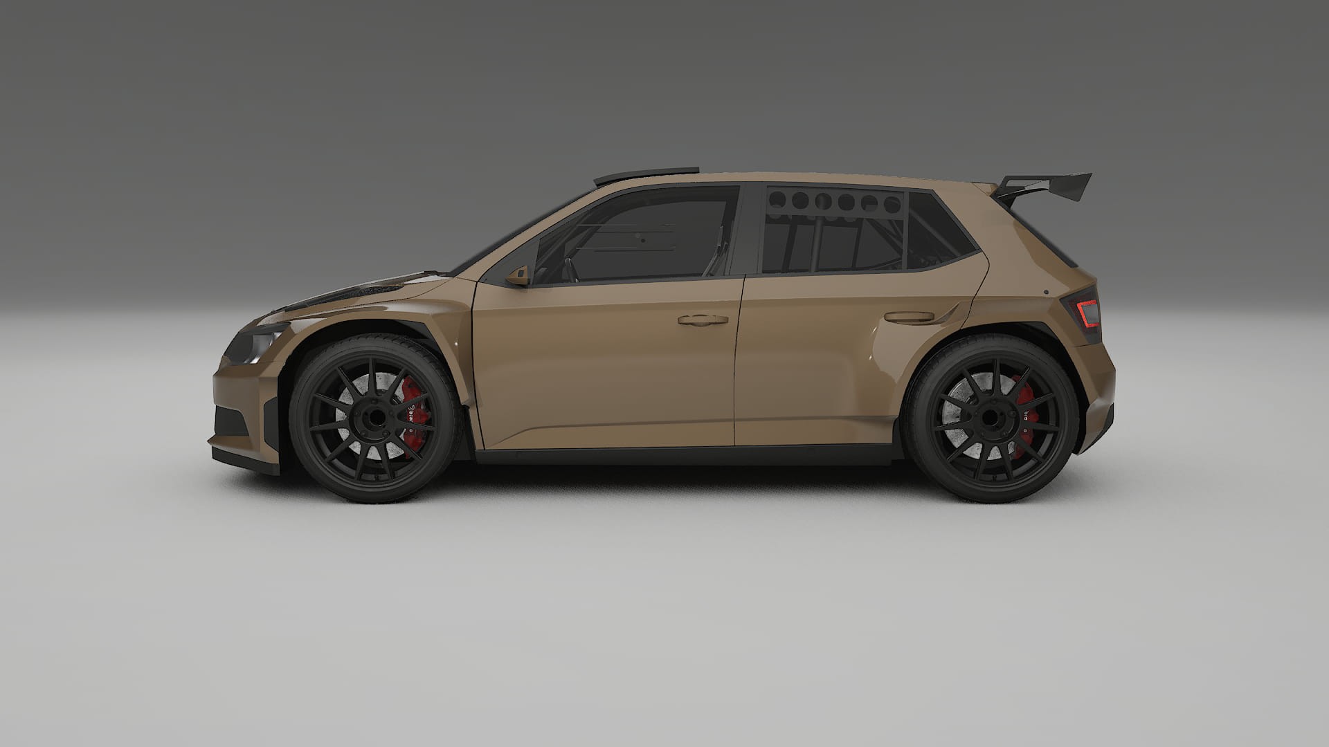 Škoda Fabia R5 6V PPF Fólie | SAHARA TPU PPF - kompletní pre-cut kit