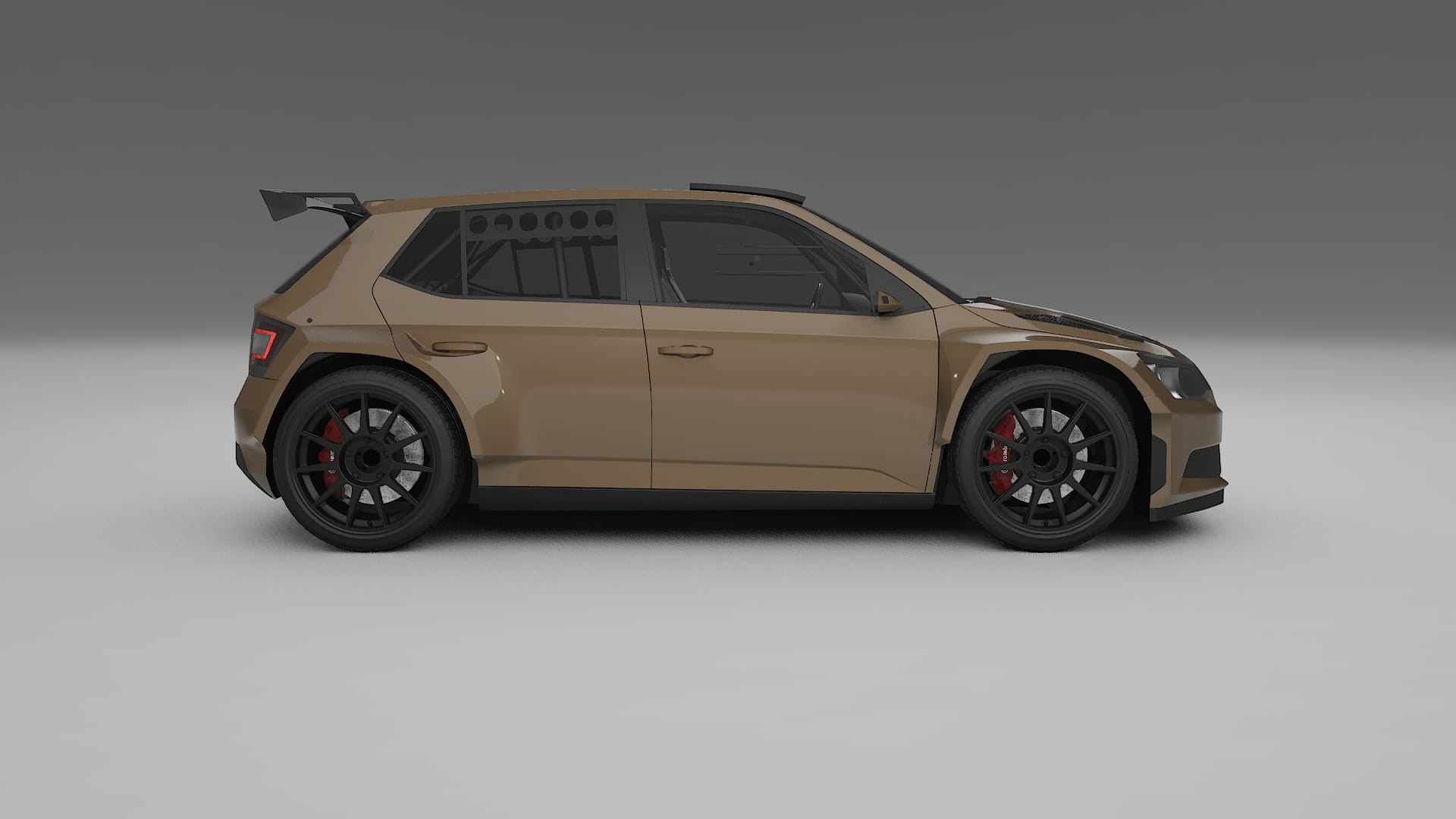 Škoda Fabia R5 6V PPF Fólie | SAHARA TPU PPF - kompletní pre-cut kit