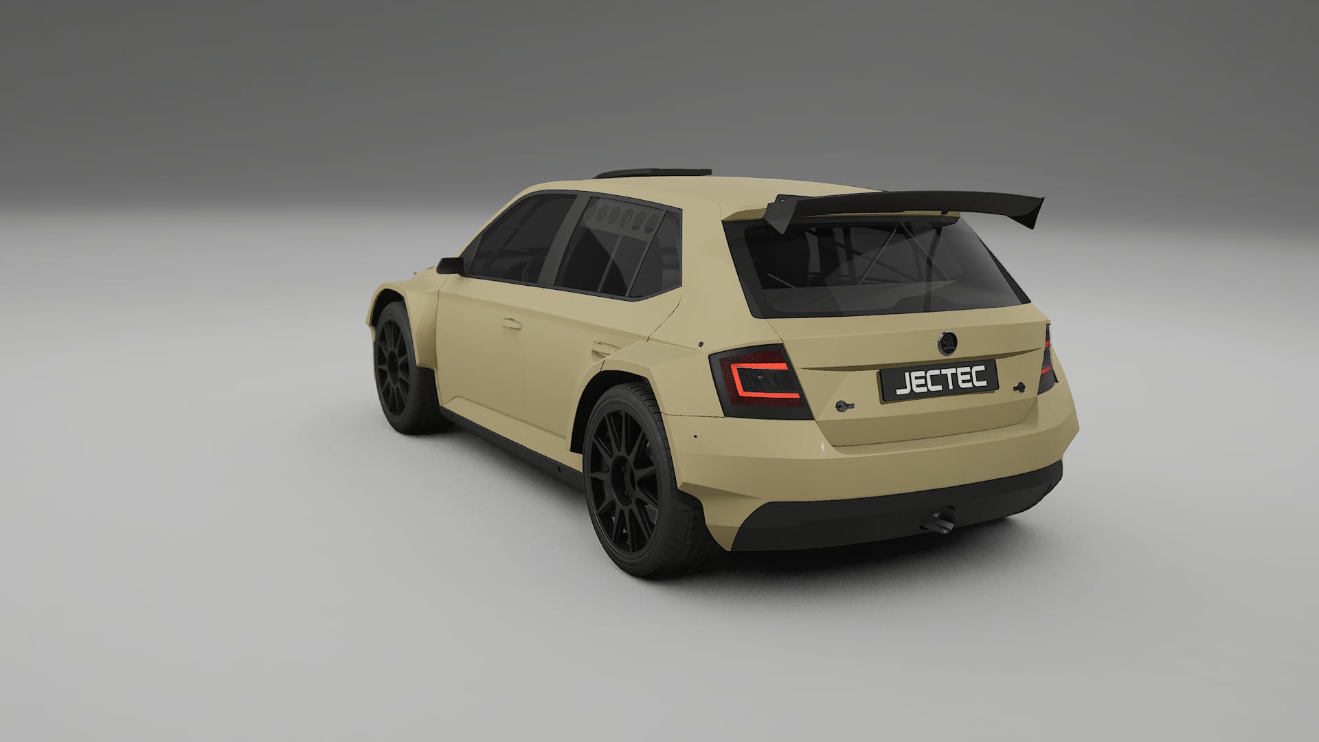 Škoda Fabia R5 6V PPF Fólie | SAND TPU PPF - kompletní pre-cut kit