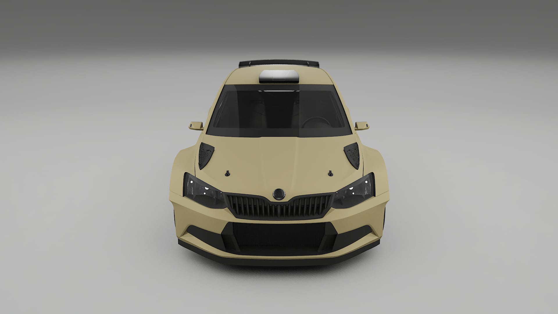Škoda Fabia R5 6V PPF Fólie | SAND TPU PPF - kompletní pre-cut kit