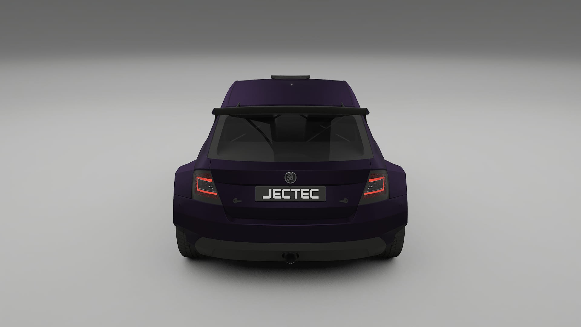 Škoda Fabia R5 6V PPF Fólie | VIOLET TPU PPF - kompletní pre-cut kit
