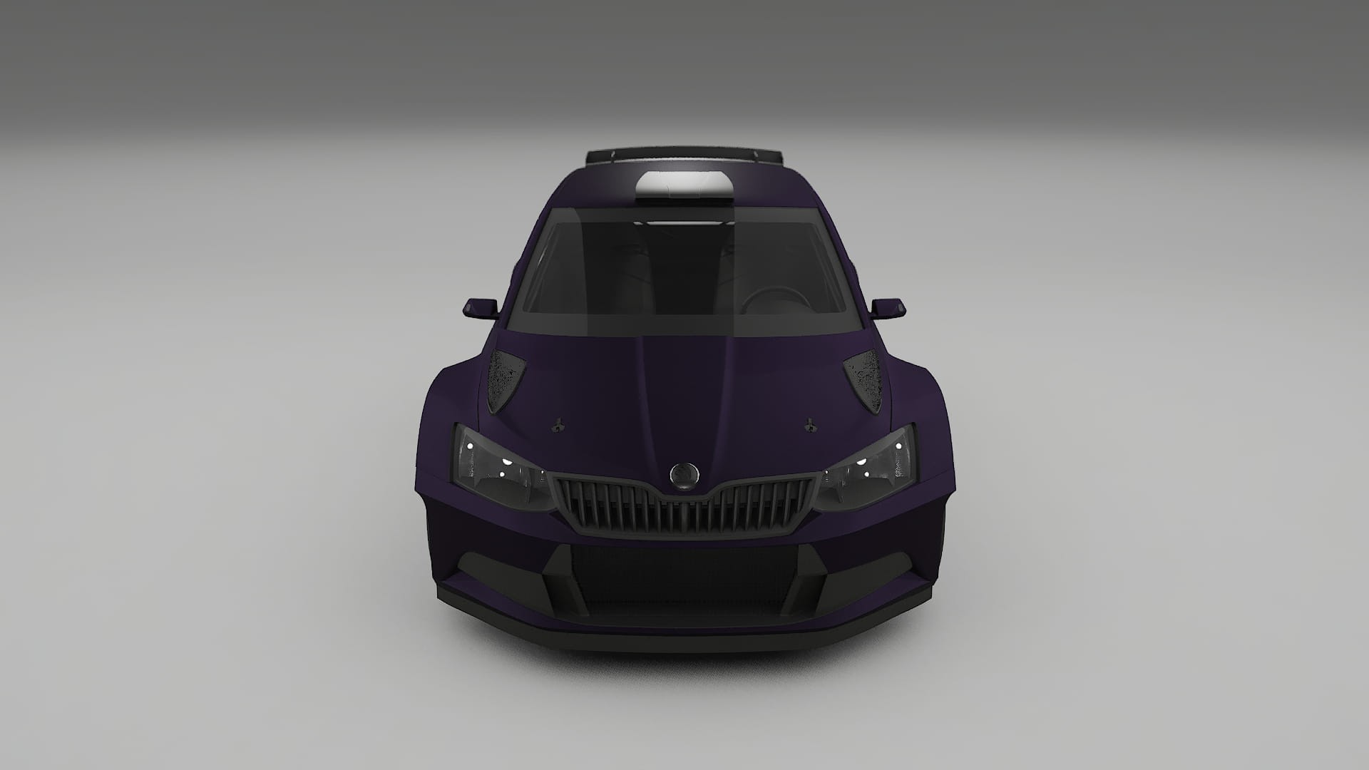 Škoda Fabia R5 6V PPF Fólie | VIOLET TPU PPF - kompletní pre-cut kit