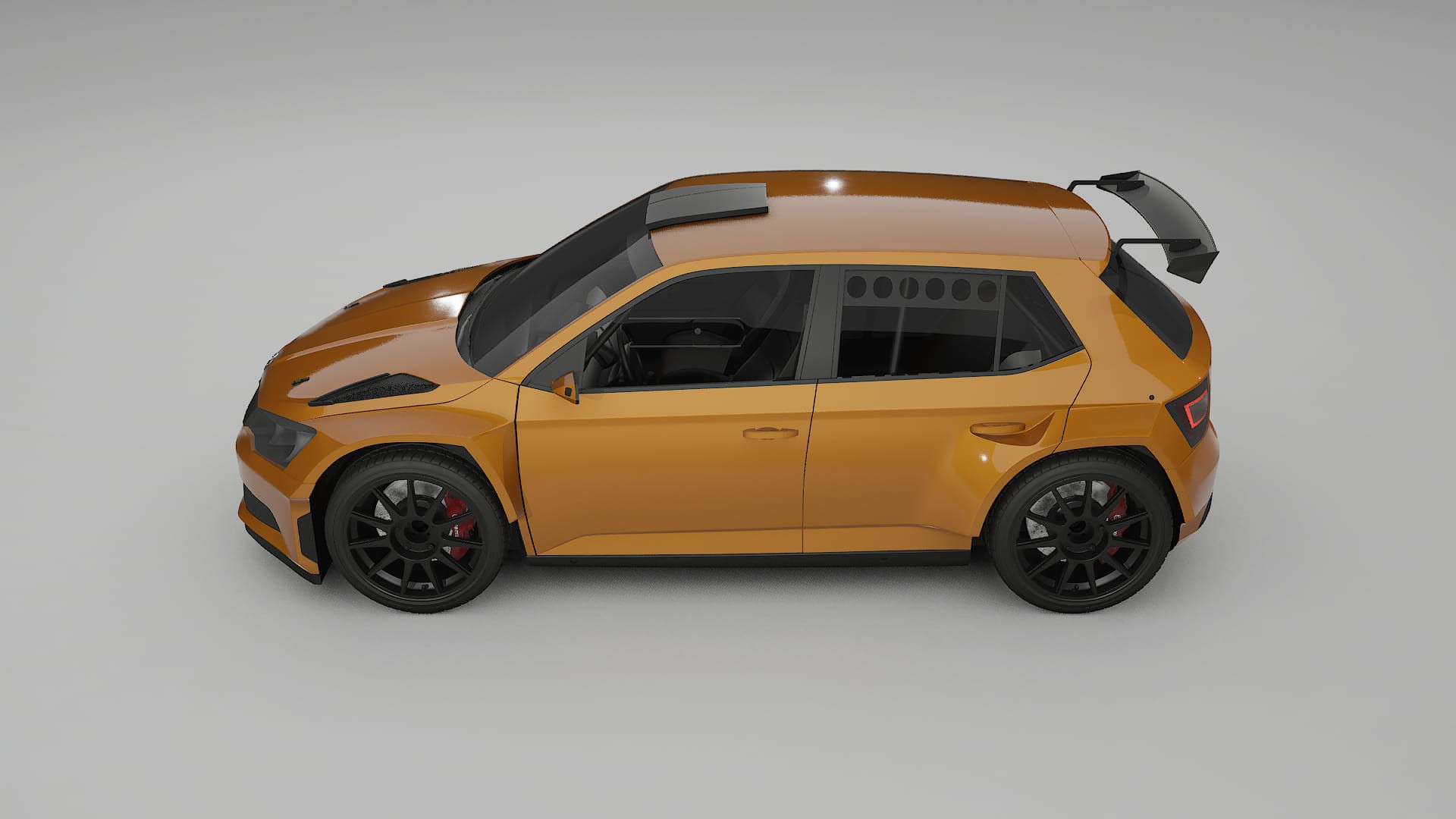 Škoda Fabia R5 6V PPF Fólie | DAISY TPU PPF - kompletní pre-cut kit