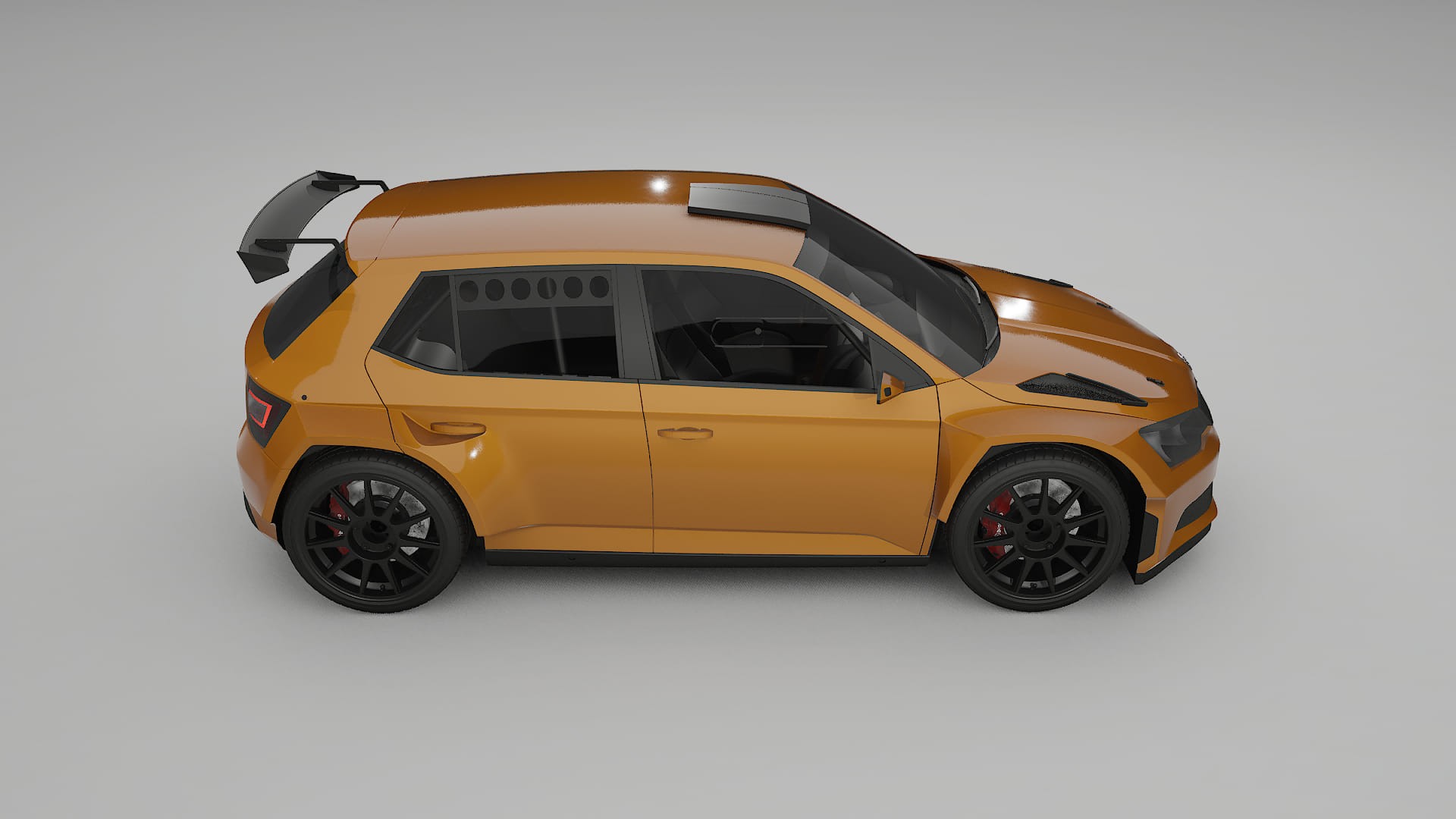 Škoda Fabia R5 6V PPF Fólie | DAISY TPU PPF - kompletní pre-cut kit